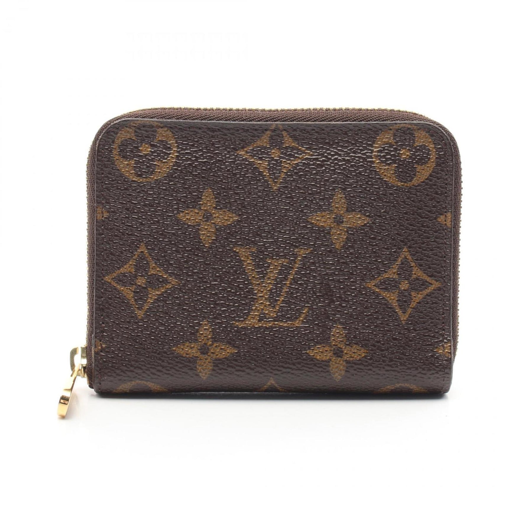 Louis Vuitton Zippy Coin Purse Wallet/Coin Case Wallet Coated Canvas Monogram
