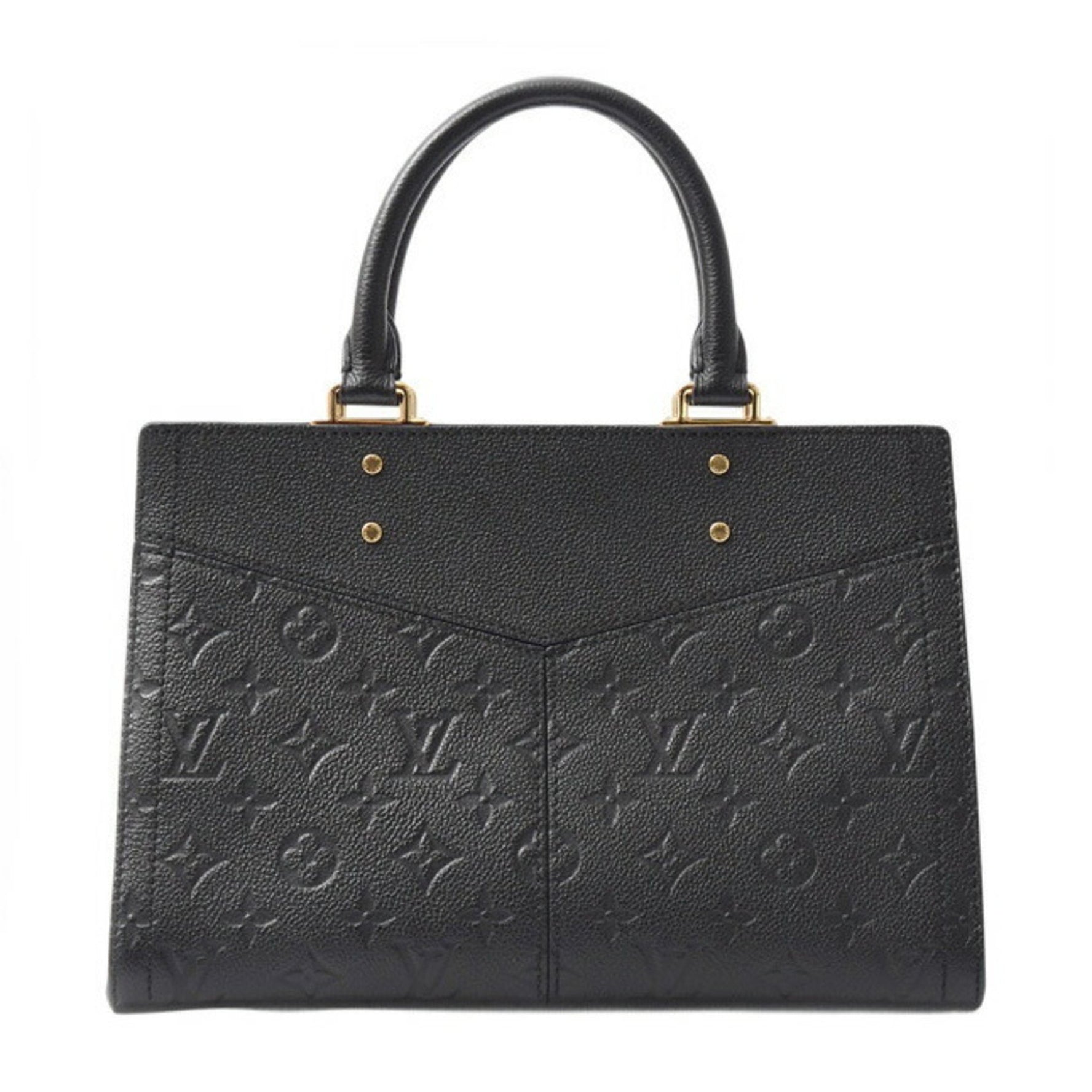 Louis Vuitton Empreinte Three PM Handbag Noir