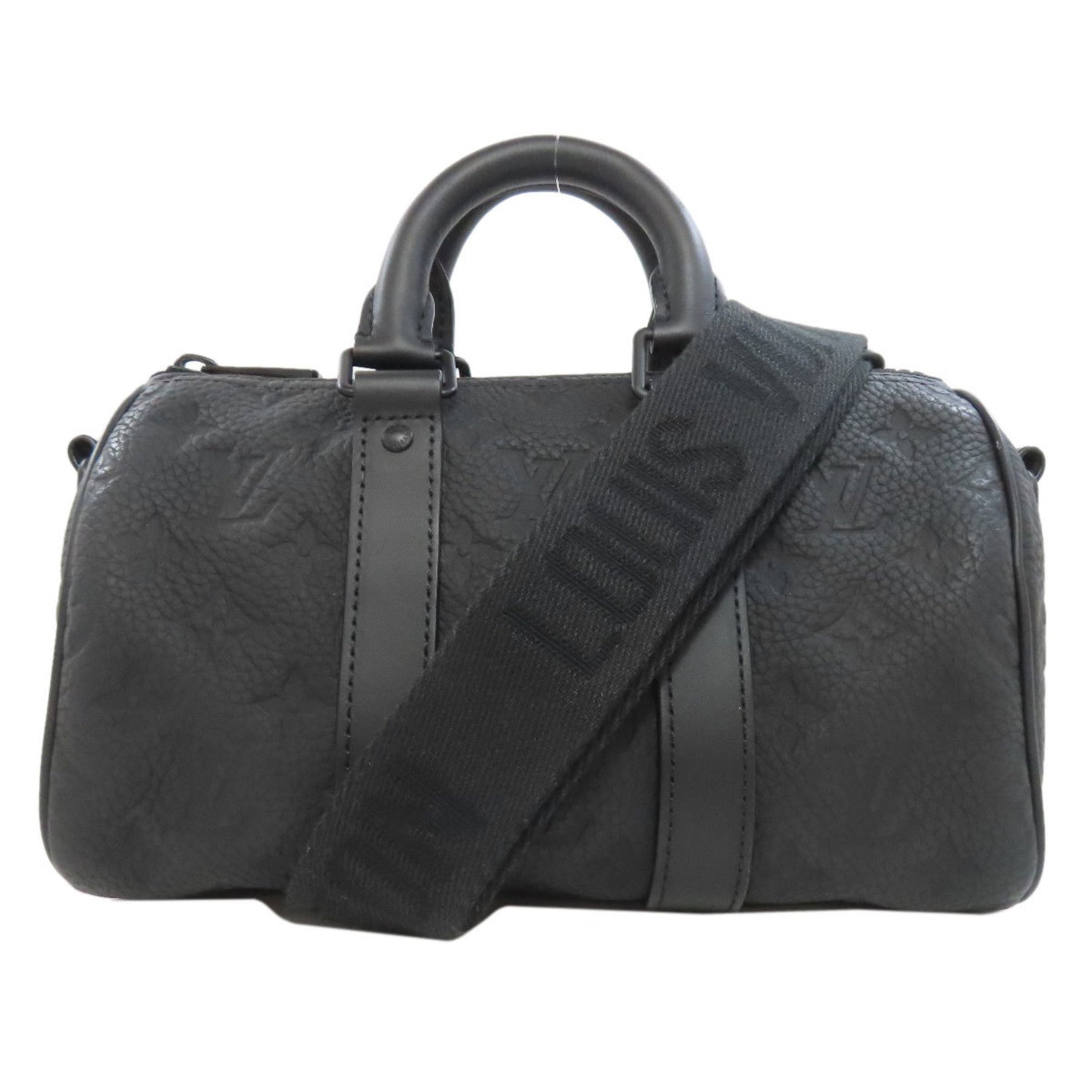Louis Vuitton Keepall Bandouliere 25 Handbag in Taurillon Leather