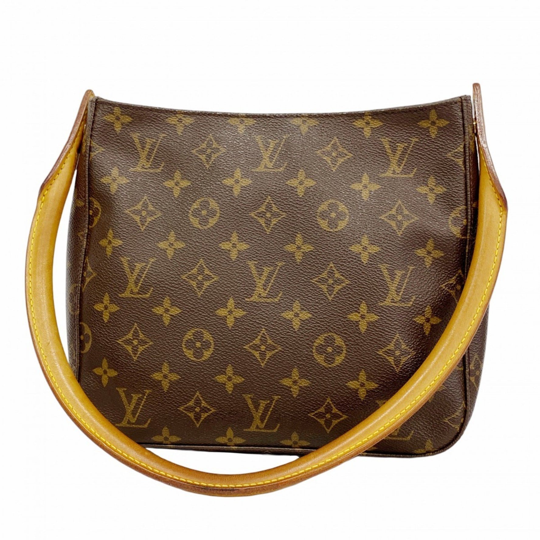 Louis Vuitton Monogram Looping MM Shoulder Bag M51146 Brown Women's