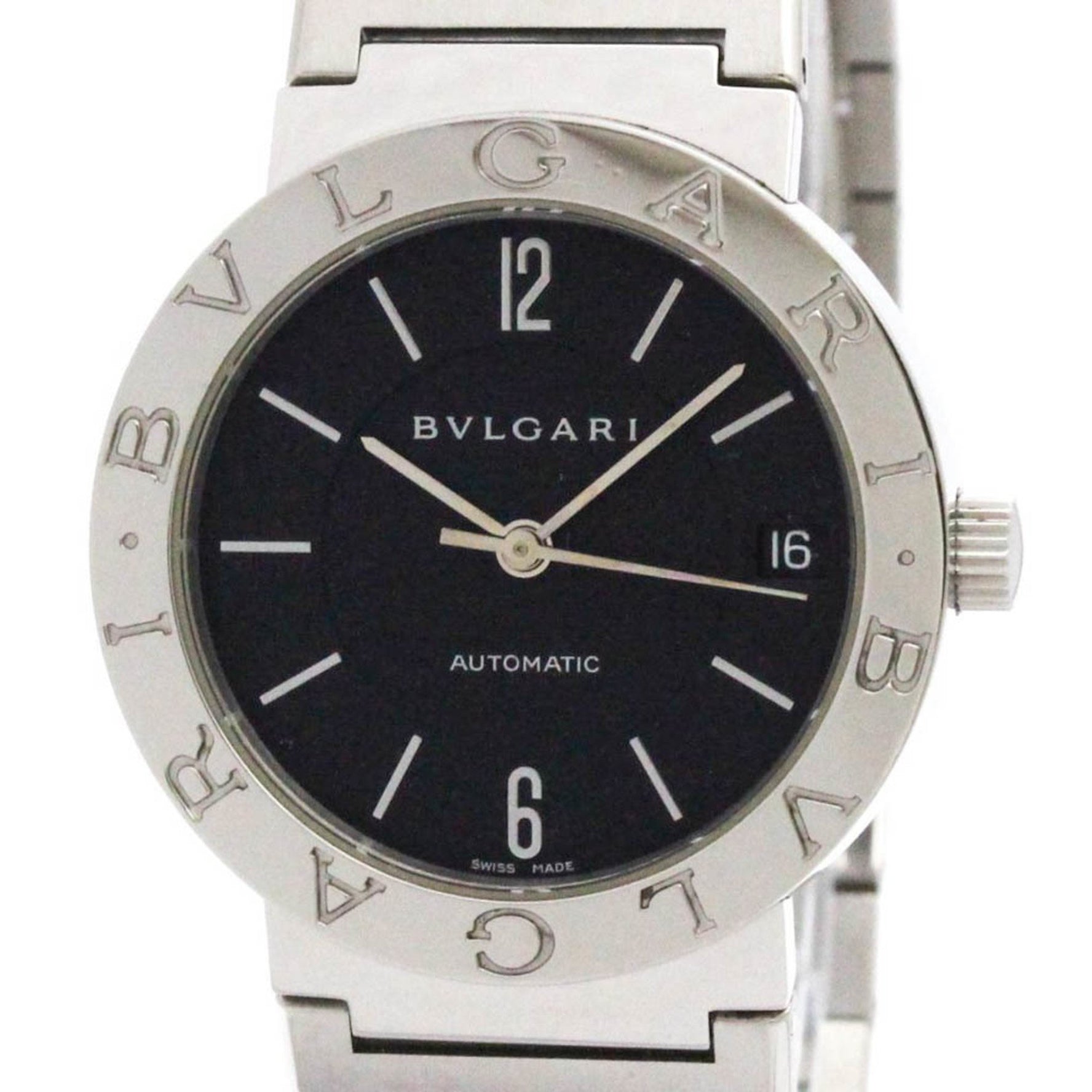 BVLGARI BVLGARI-BVLGARI Steel Automatic Mens Watch BB33SS AUTO Polished