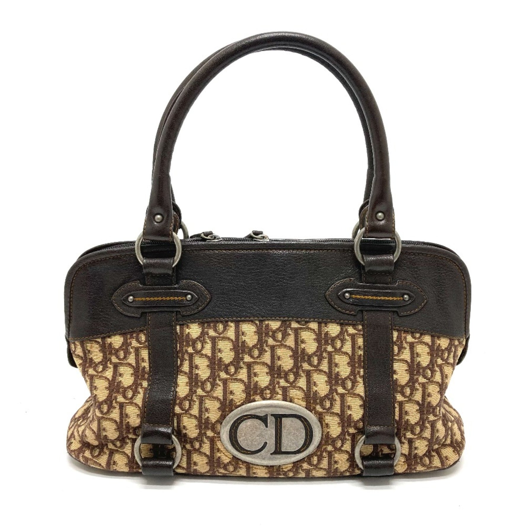 Christian Dior Christian Trotter Bag Vintage Semi Shoulder Hand Bag