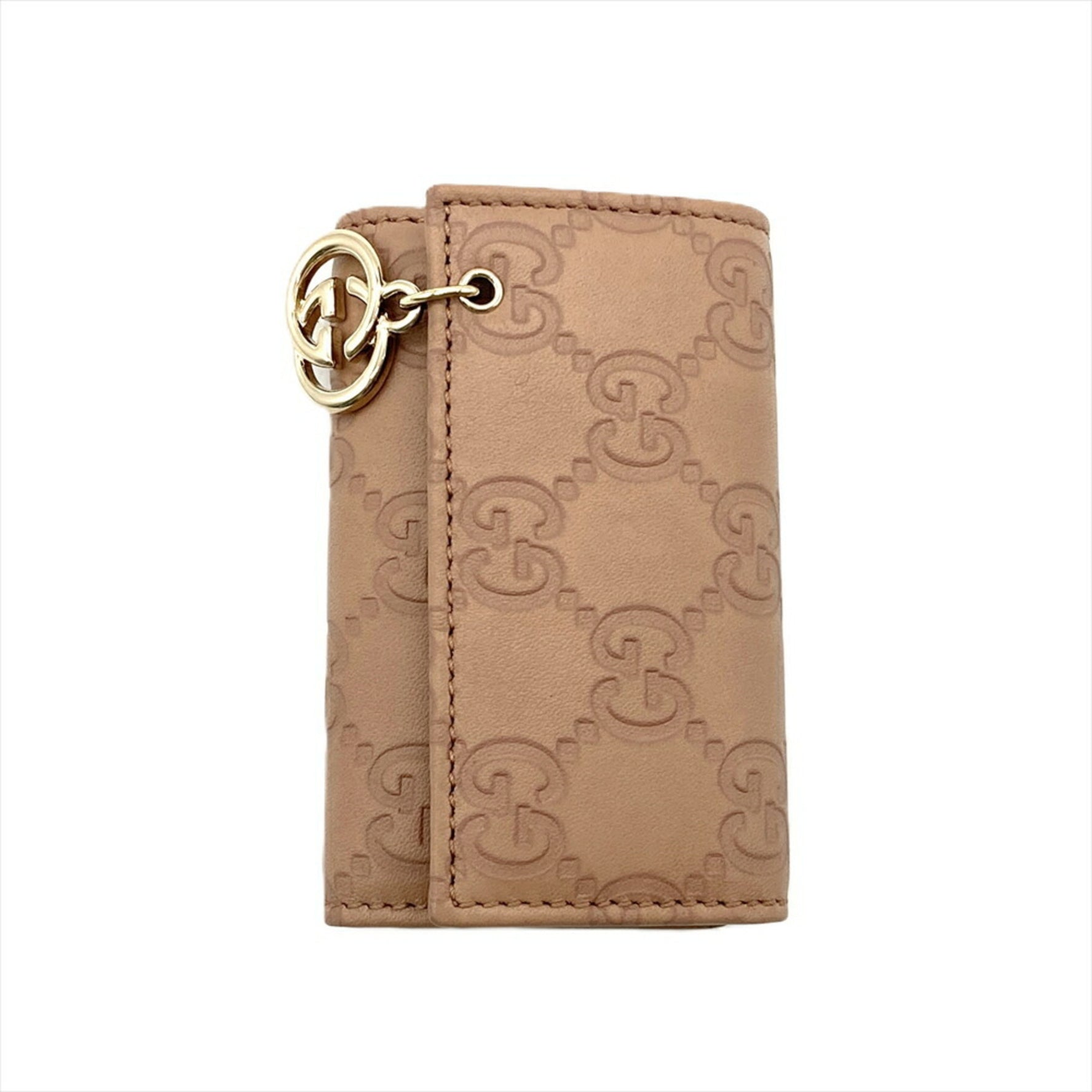 GUCCI GG PIERCE key case Guccissima 212111・0416 Interlocking Ladies