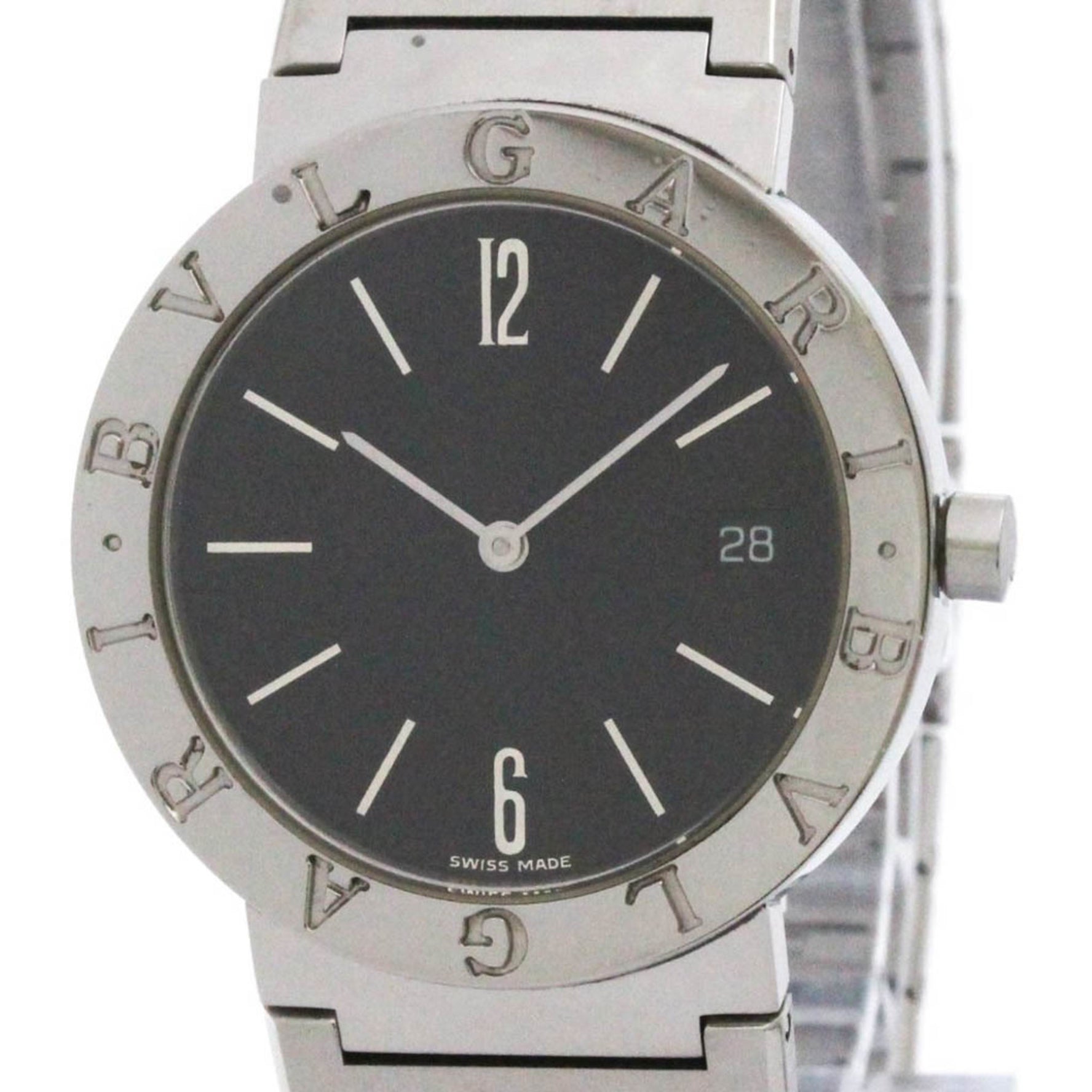 BVLGARI BVLGARI-BVLGARI Steel Quartz Watch Polished