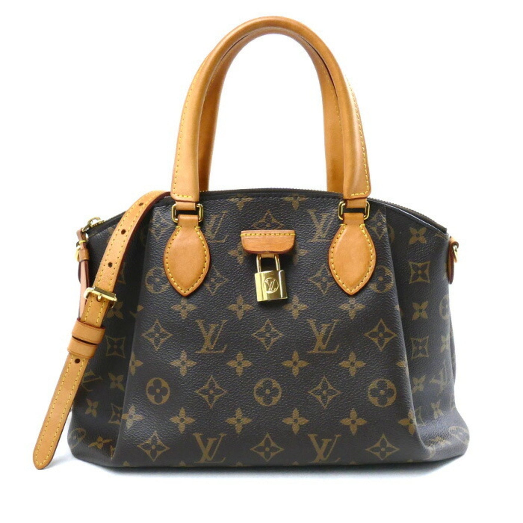 LOUIS VUITTON Louis Vuitton Rivory PM 2-Way Shoulder Bag Monogram Brown M44543 Women's