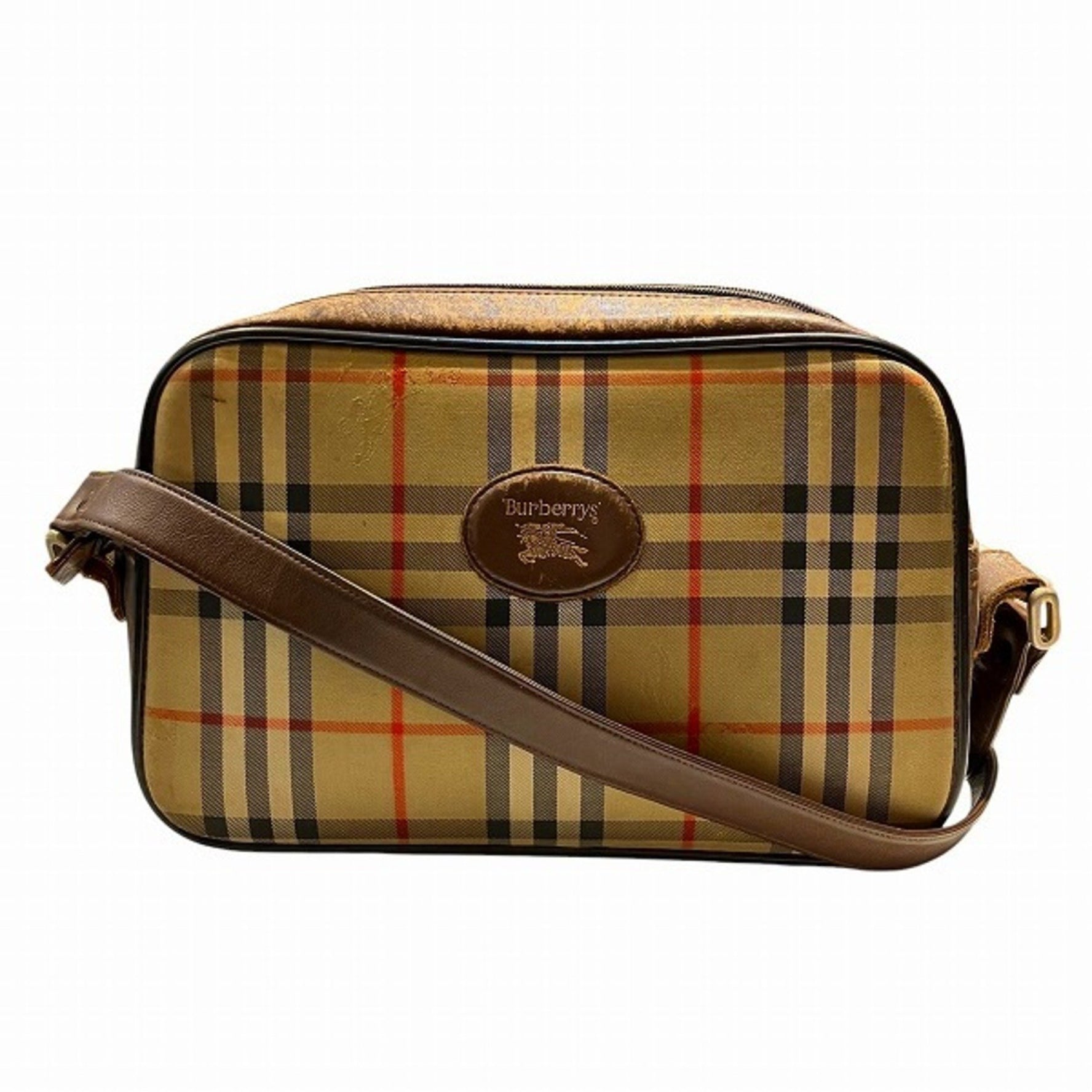 Burberry Nova Check Shoulder Bag for Men and Women