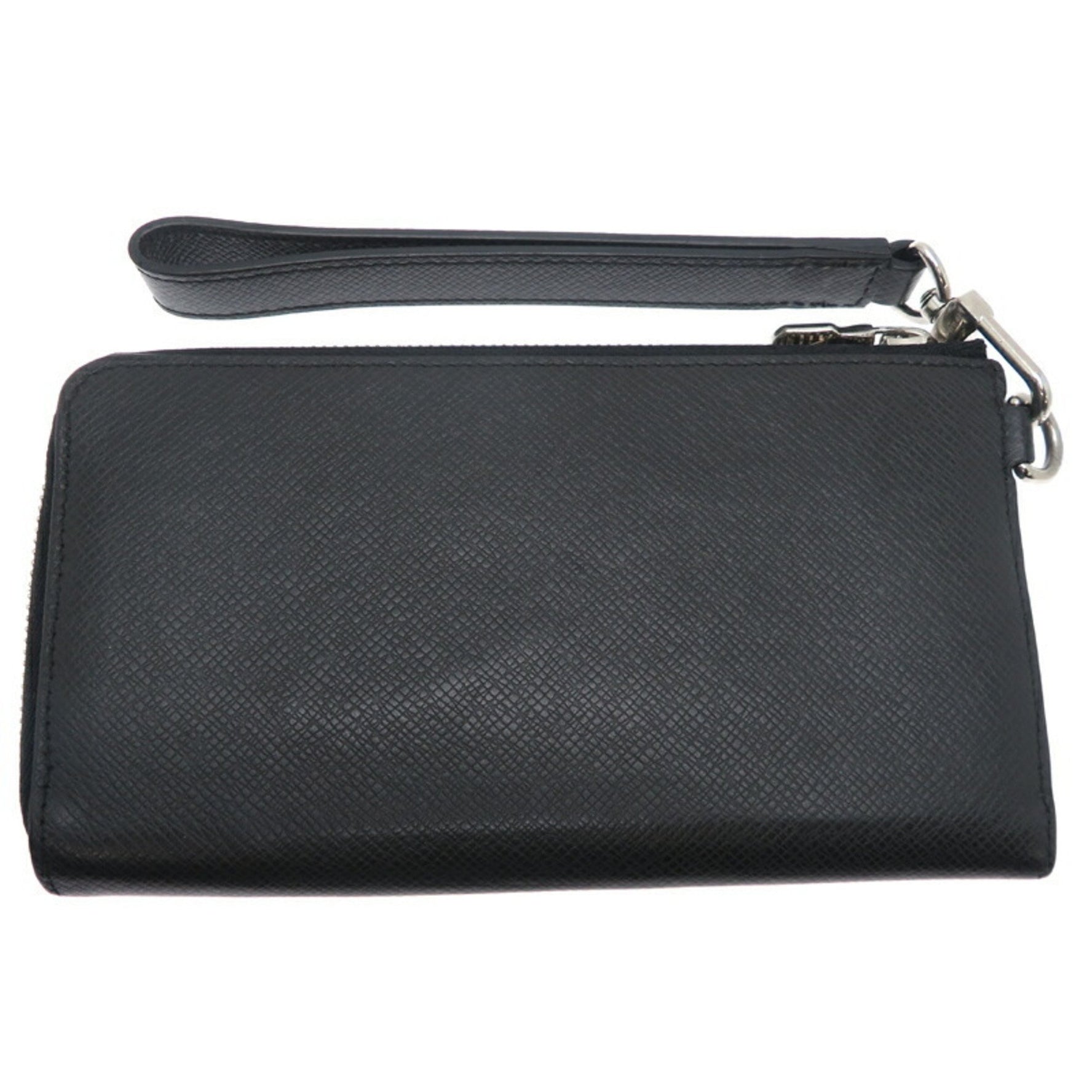 Louis Vuitton Zippy Dragonne Long Wallet Taiga Noir