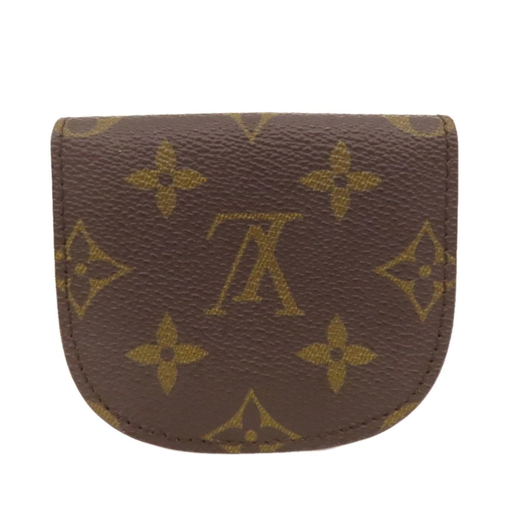 Louis Vuitton Porte Monnaie-Gousse Coin Case Canvas LOUIS VUITTON