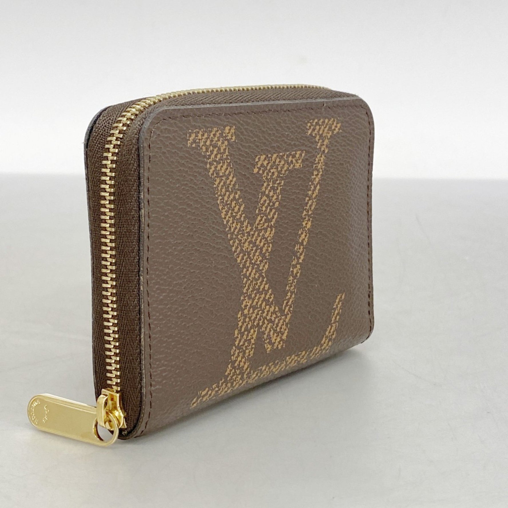 Louis Vuitton Monogram Giant Zippy Coin Purse M69354 Brown Men's and Women's