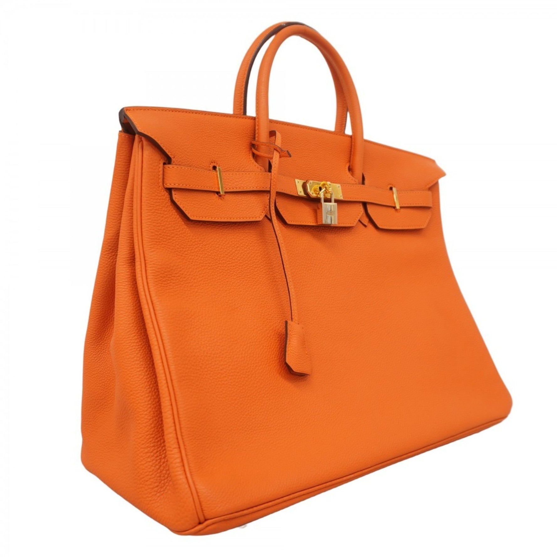 Hermes Hermès Birkin 40 Togo Orange Handbag (H Stamp) Men's P1083034