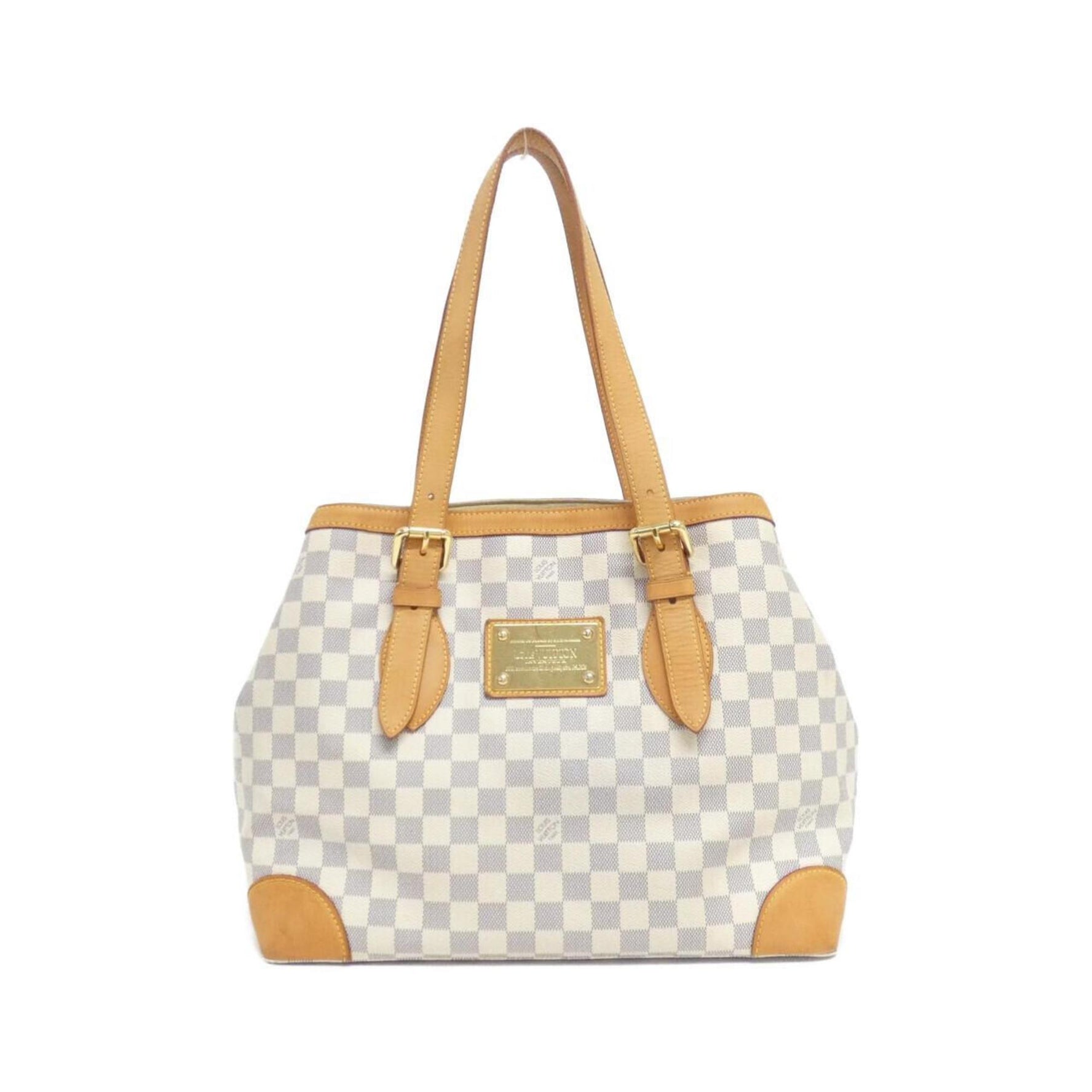 Louis Vuitton Damier Azur Hampstead MM Handbag