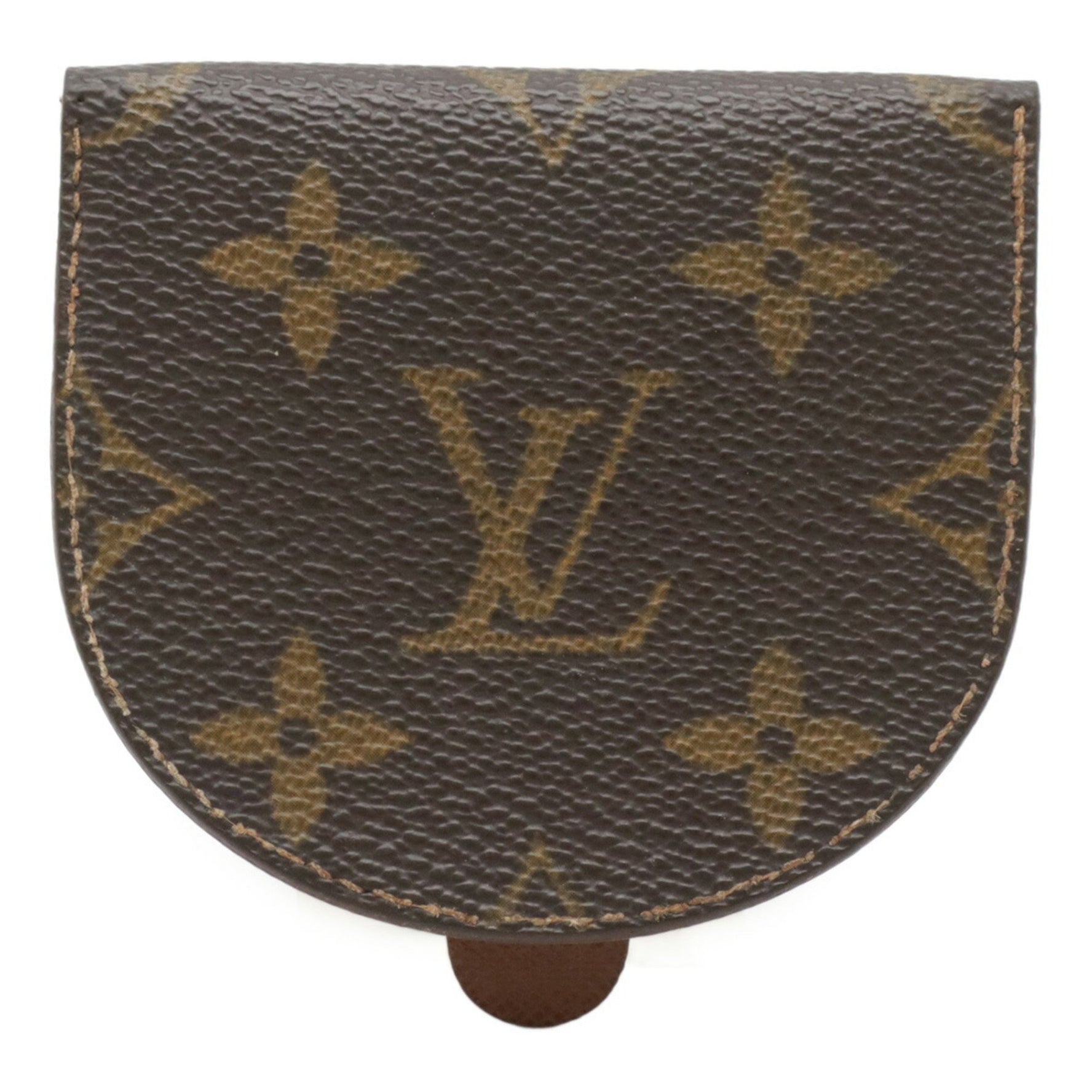 Louis Vuitton Monogram Portemonnay Cubetto Coin Case Purse