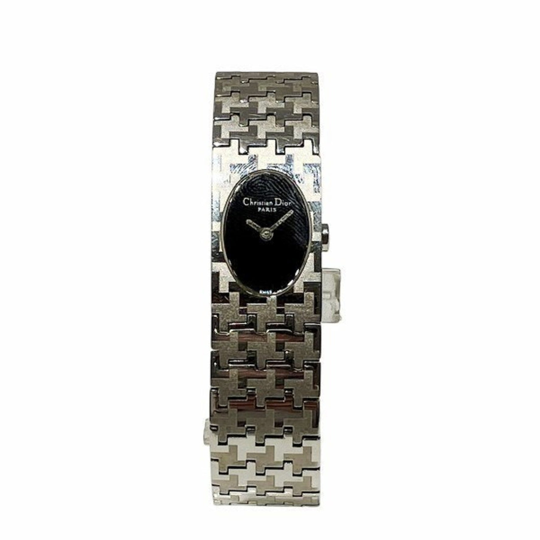 Christian Dior Miss Quartz Black Dial Watch Wristwatch
