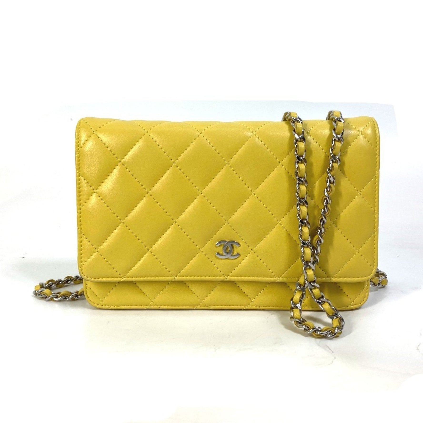 Chanel CC Mark Chain Wallet Crossbody Long Wallet Bag Pochette Shoulder Bag