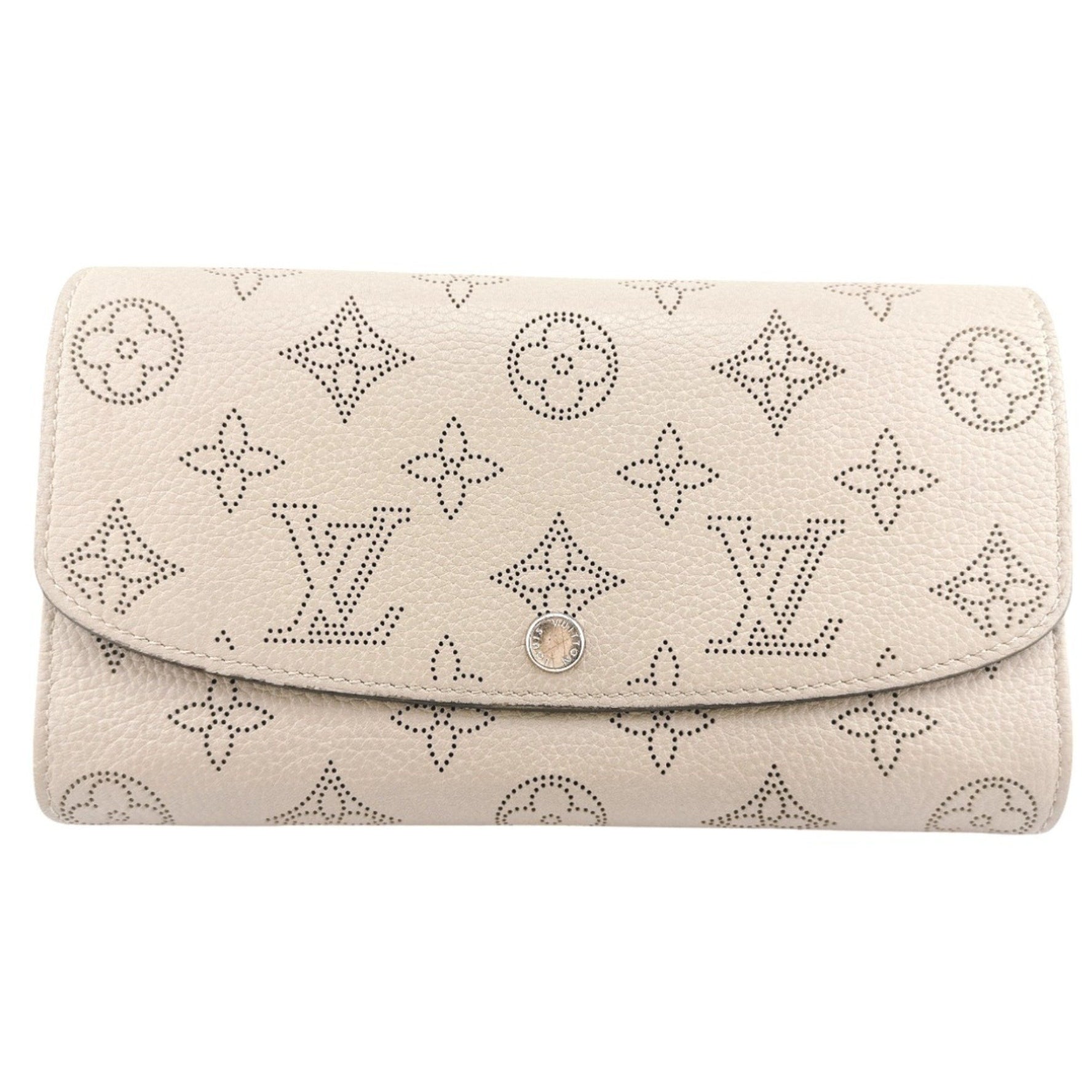 Louis Vuitton Long Wallet Monogram Portefeuille Iris Mahina Galle LV