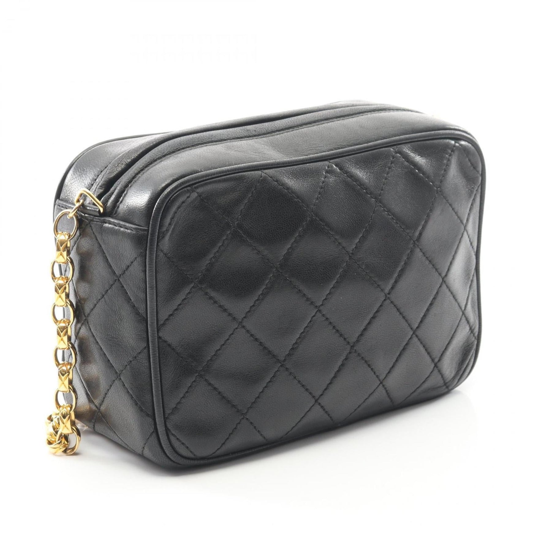CHANEL Matelasse Shoulder Bag, Lambskin Leather