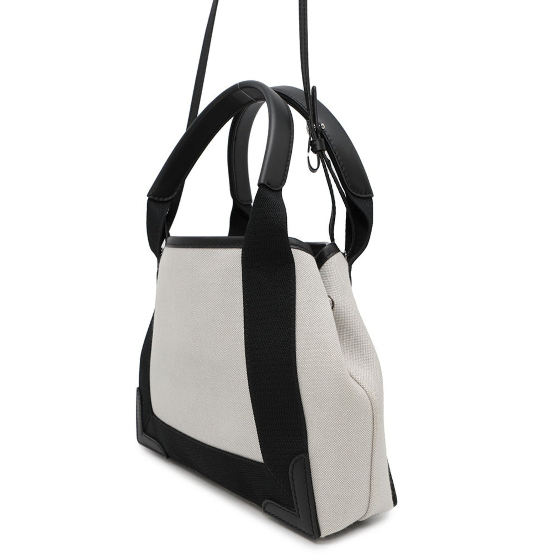 Balenciaga Handbag Navy Cabas XS BALENCIAGA 2way Black