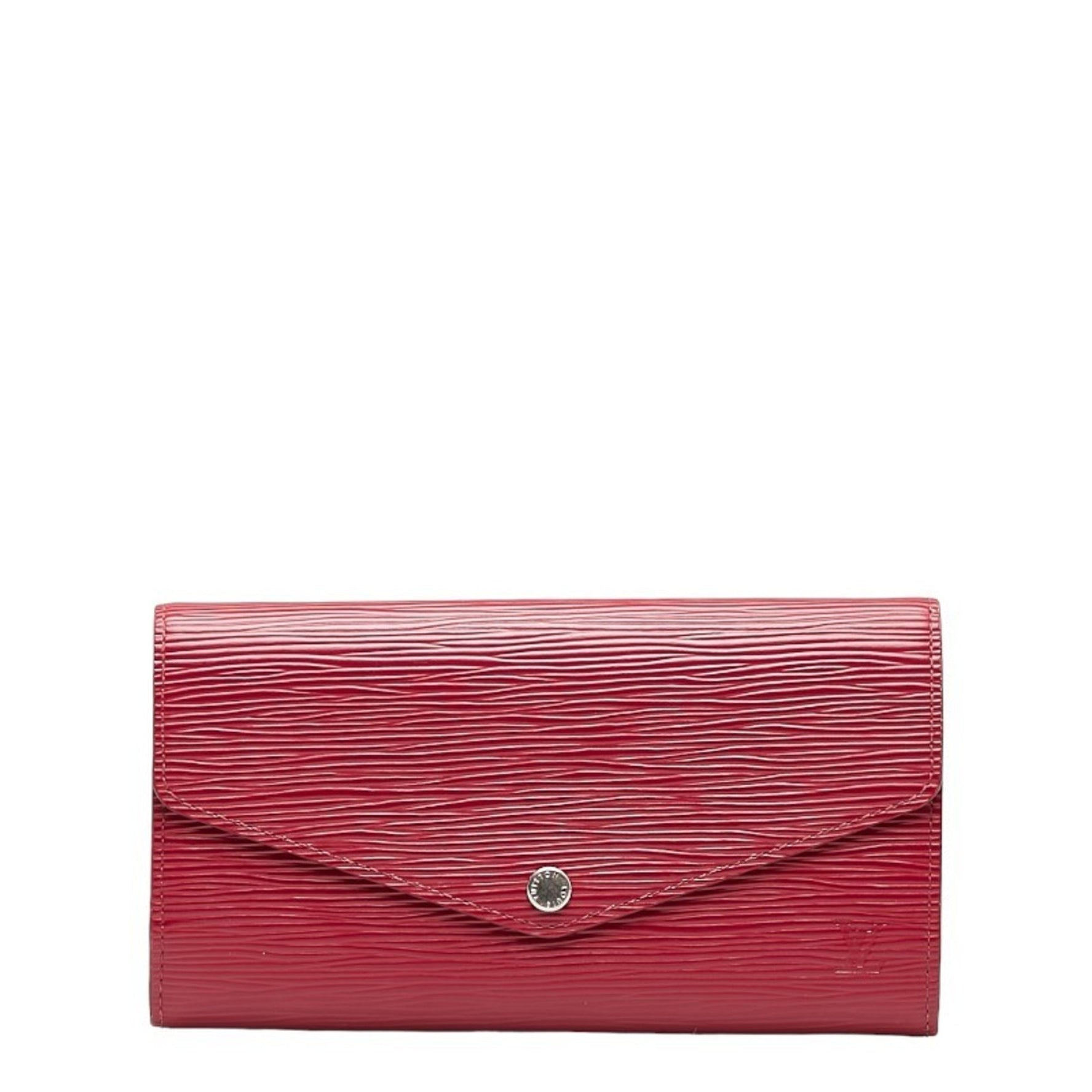 Louis Vuitton Epi Portefeuille Sarah Long Wallet M60580 Fuchsia Pink Leather Women's LOUIS VUITTON