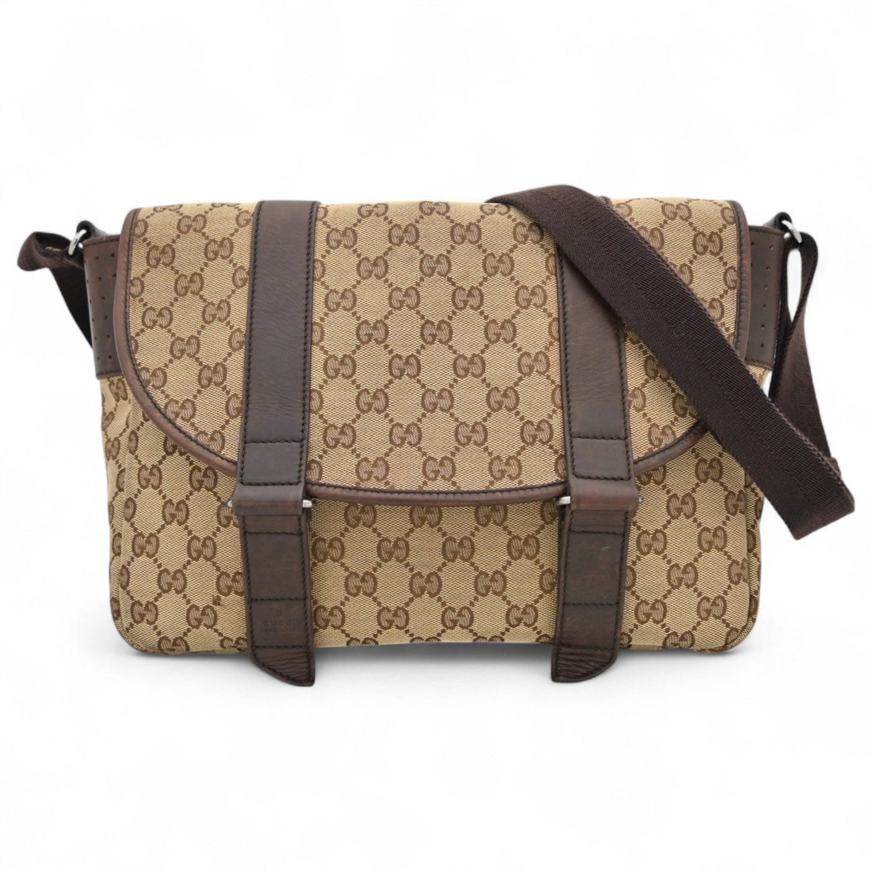 Gucci GG canvas shoulder bag