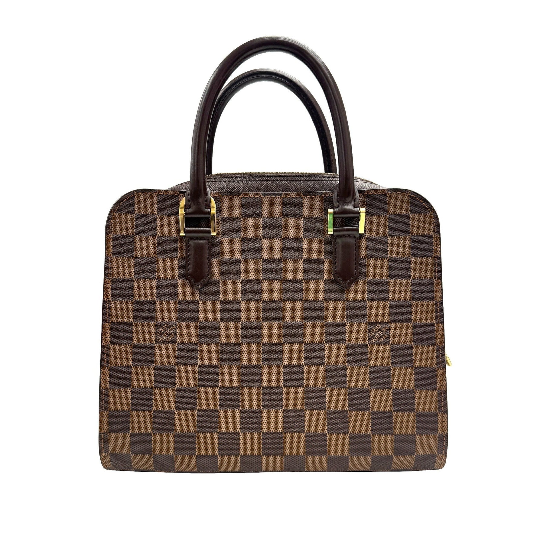 Louis Vuitton Triana Handbag Damier Ebene