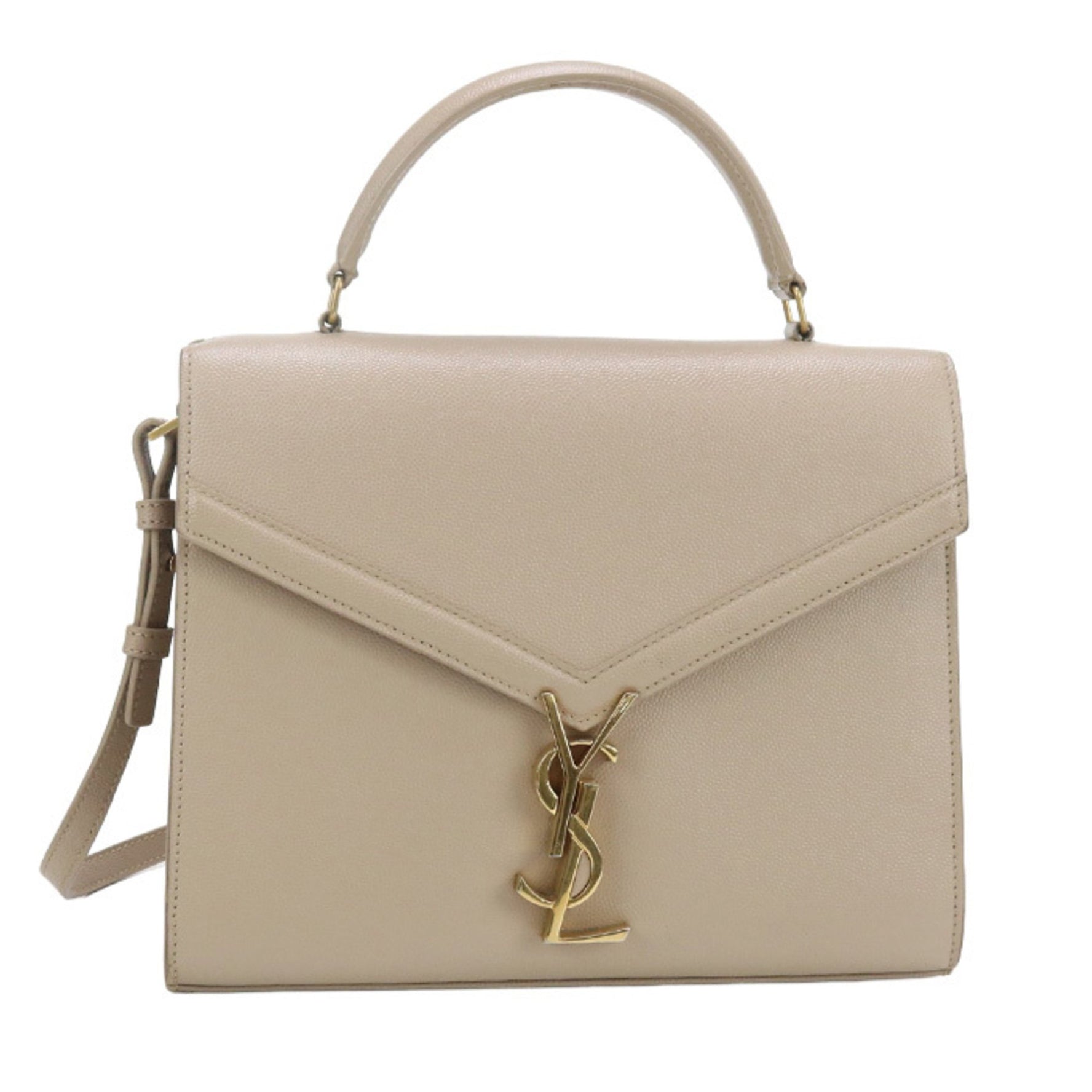 SAINT LAURENT Cassandra Handbag Top Handle Medium