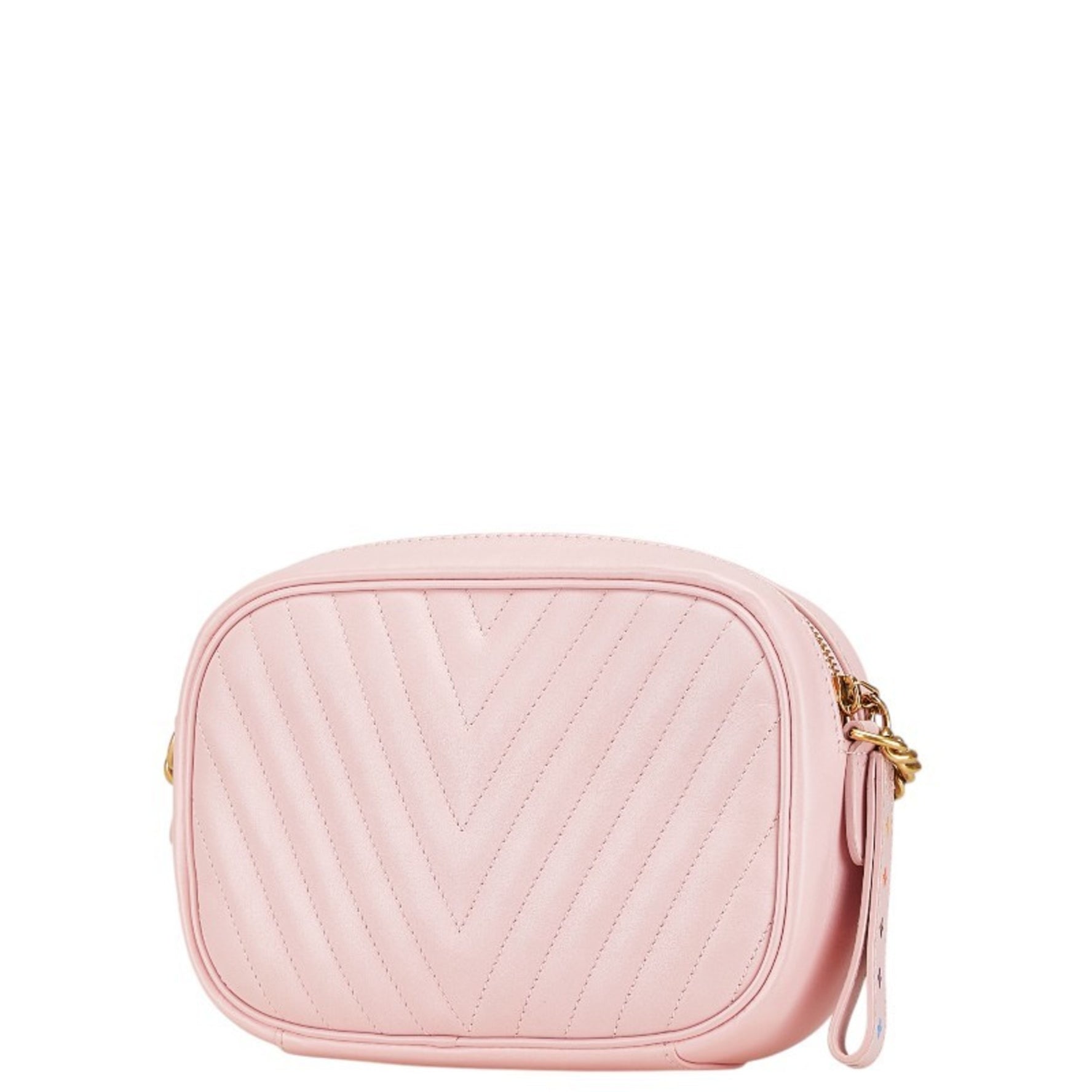 Louis Vuitton New Wave Camera Bag Shoulder M53683 Pink Leather Women's LOUIS VUITTON