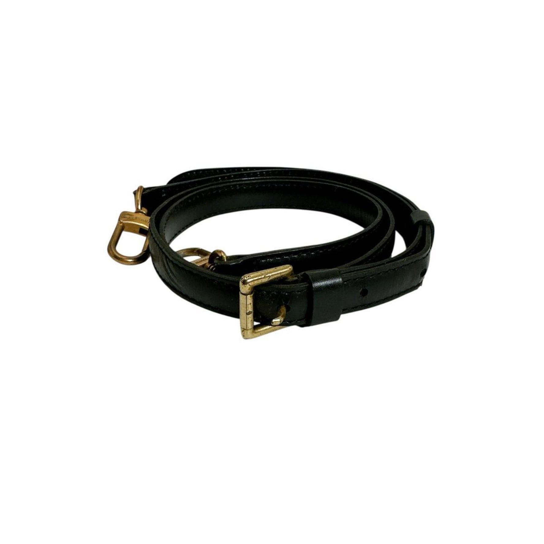 Louis Vuitton Epi Leather Shoulder Strap, Black