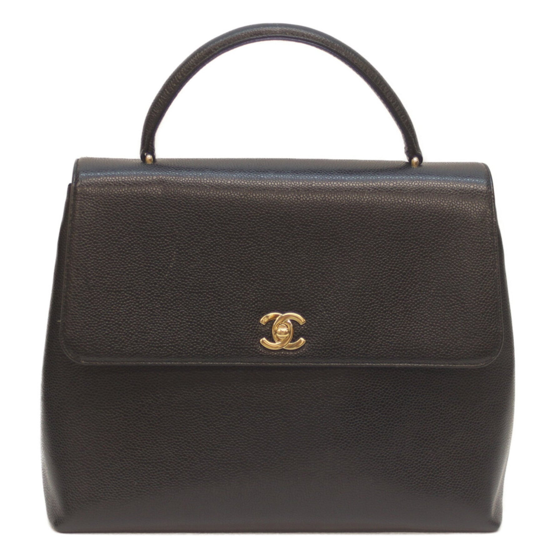 CHANEL No. 5 Caviar G Hardware Top Handle Handbag