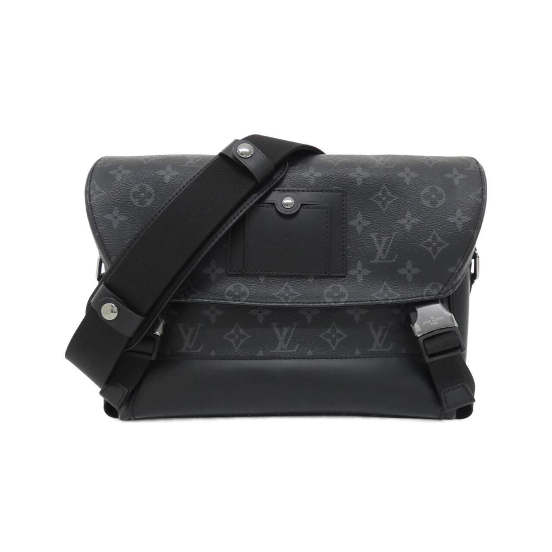 Louis Vuitton Monogram Eclipse Messenger Voyage PM Shoulder Bag