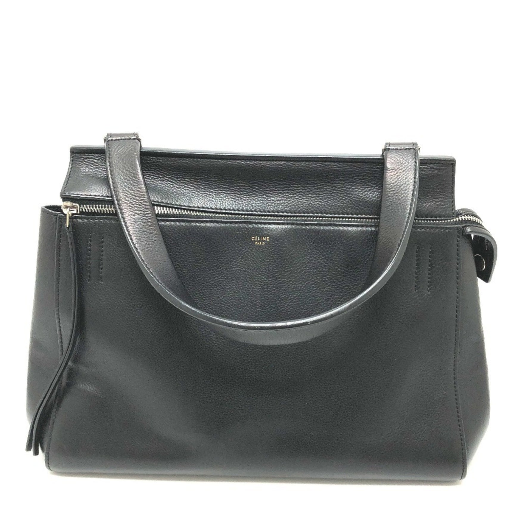 CELINE Edge Bag, One-Shoulder Leather Shoulder
