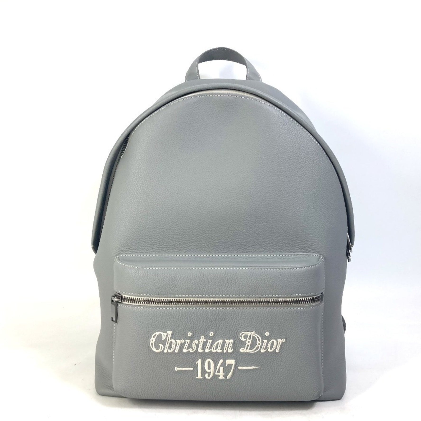 Christian Dior Dior Rider 1947 Logo Backpack, Calfskin, Men's