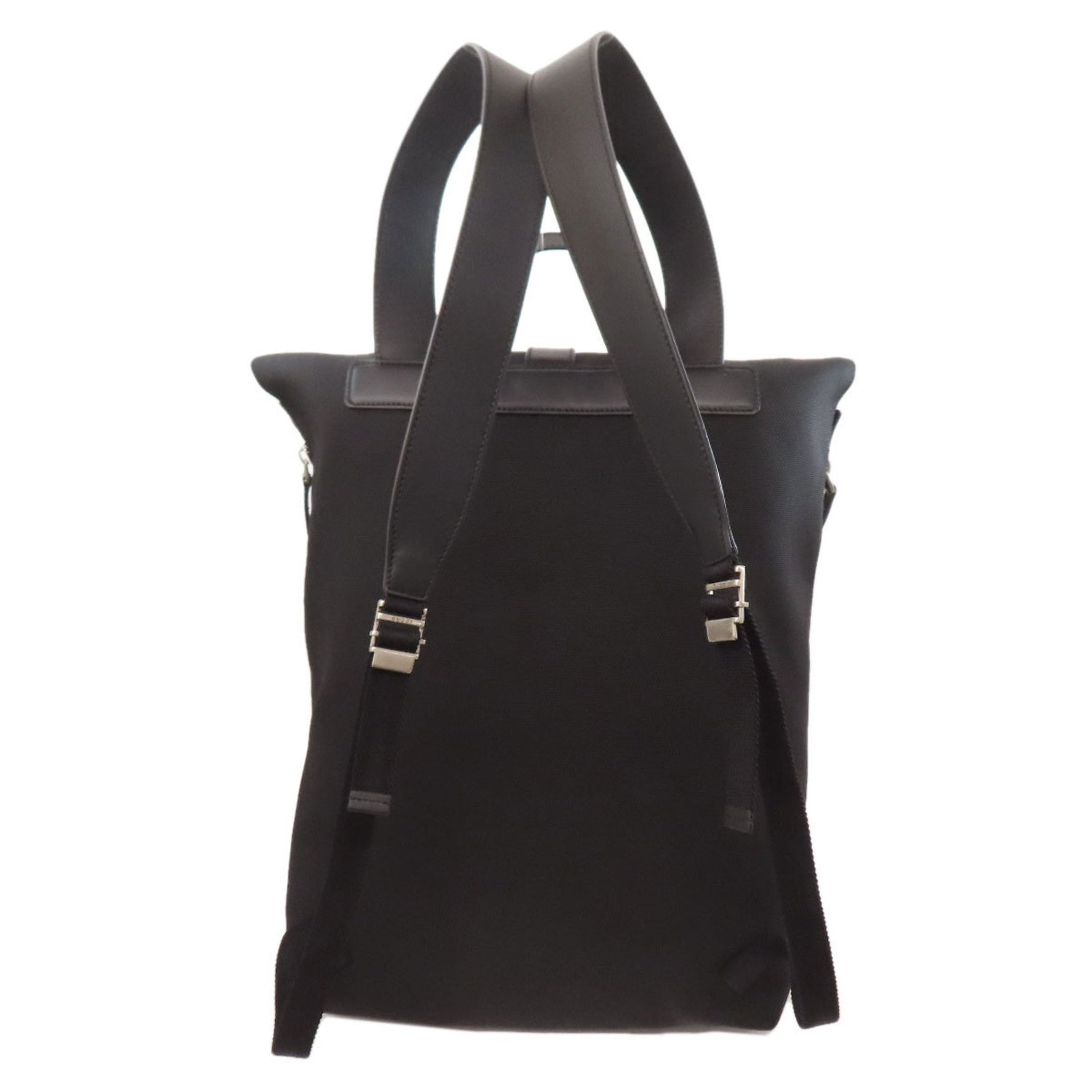 Gucci Sherry Line Backpack/Daypack in Nylon Canvas and Leather