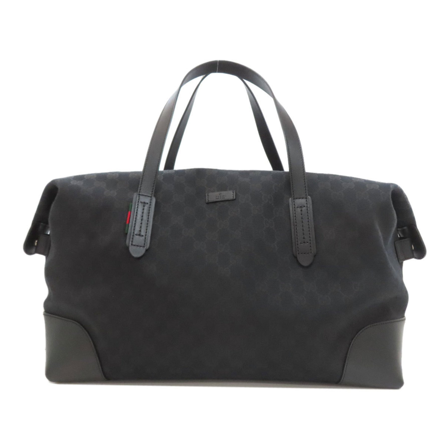 Gucci GG Boston Bag in Canvas/Leather