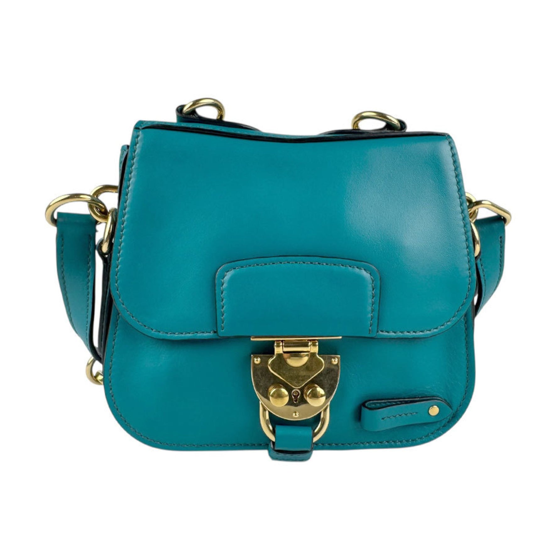 Miu Miu Miu shoulder bag leather blue green