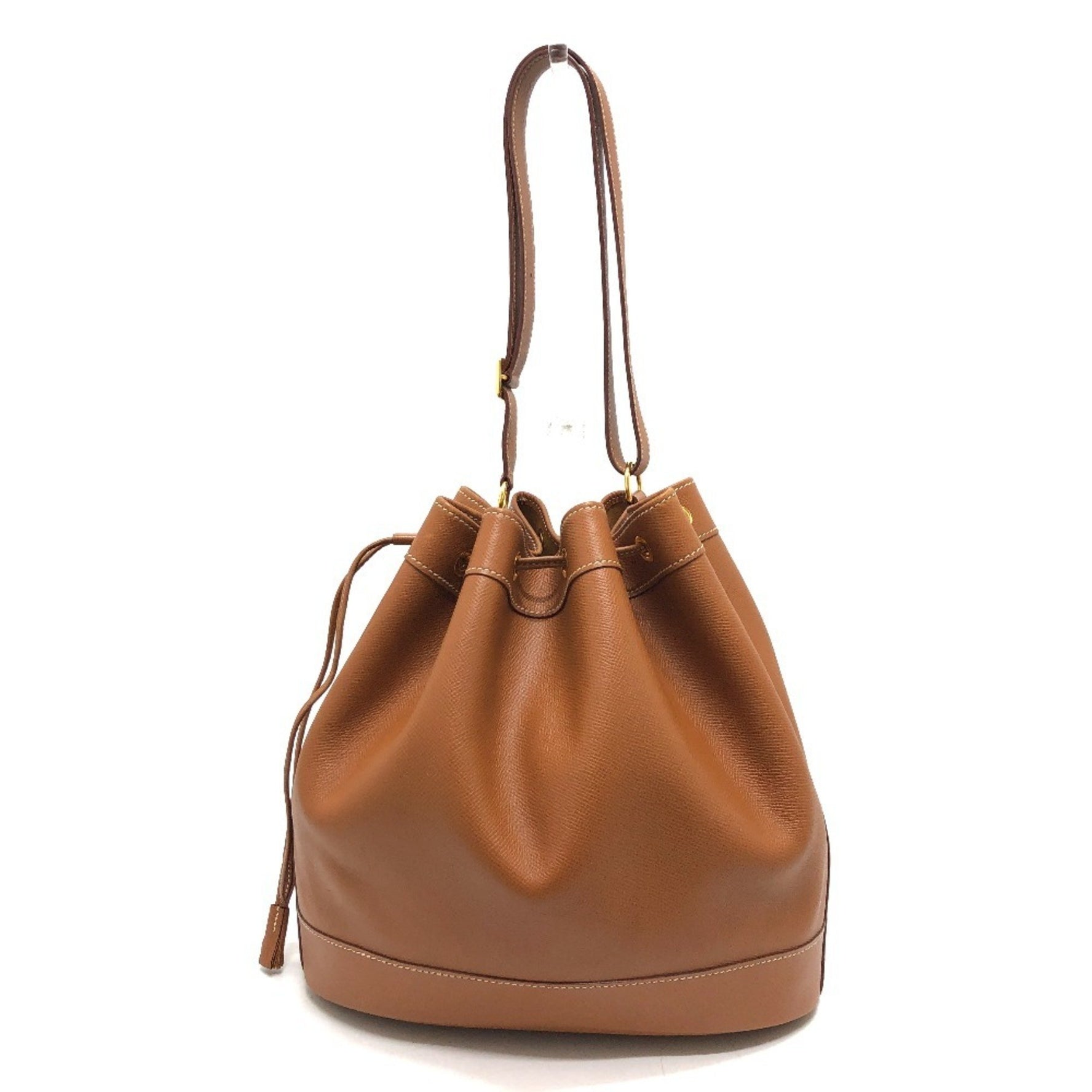 HERMES Hermes Market GM Shoulder Bag Epson Women's Brown