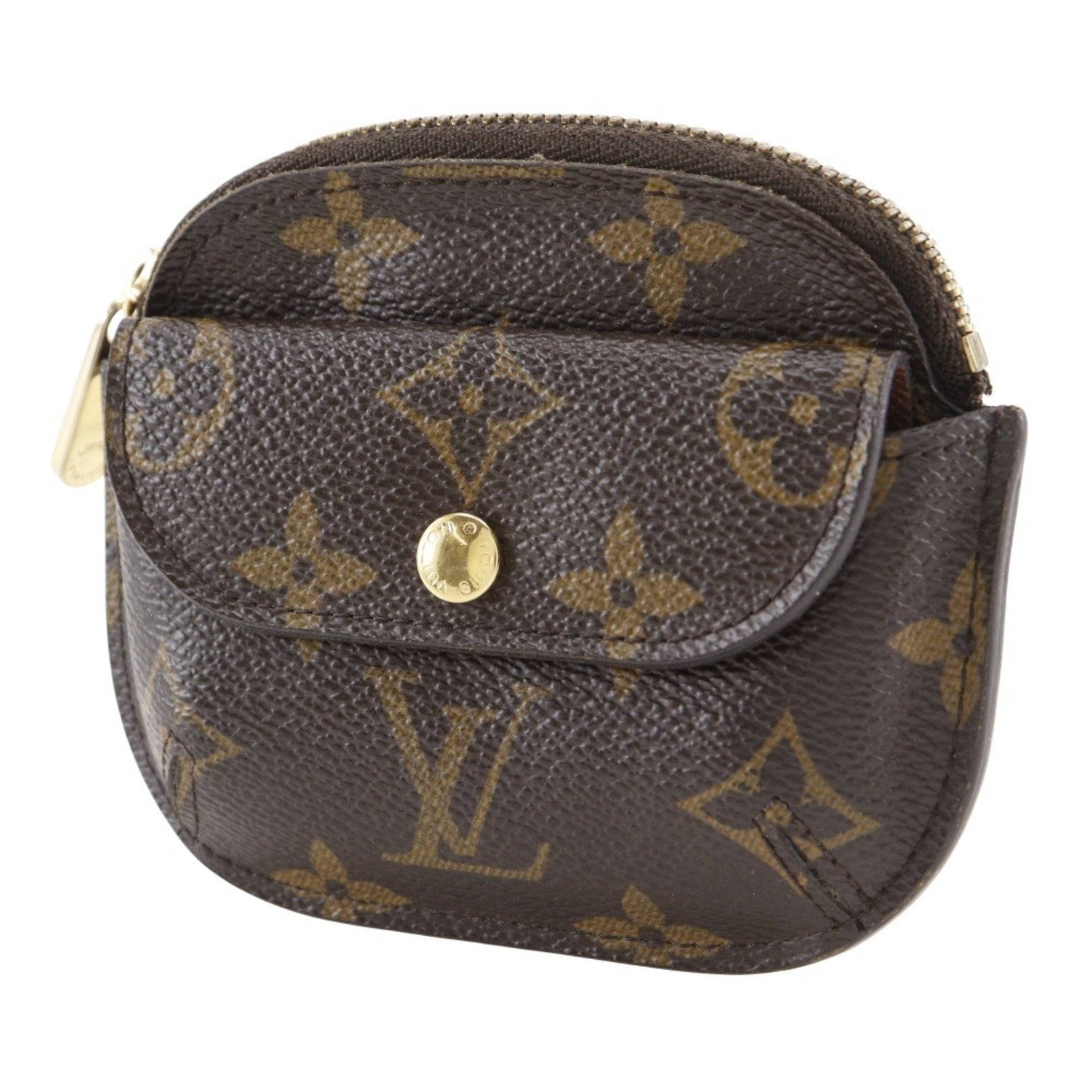 Louis Vuitton Porto Monnaie Schilling Coin Case, Monogram Canvas