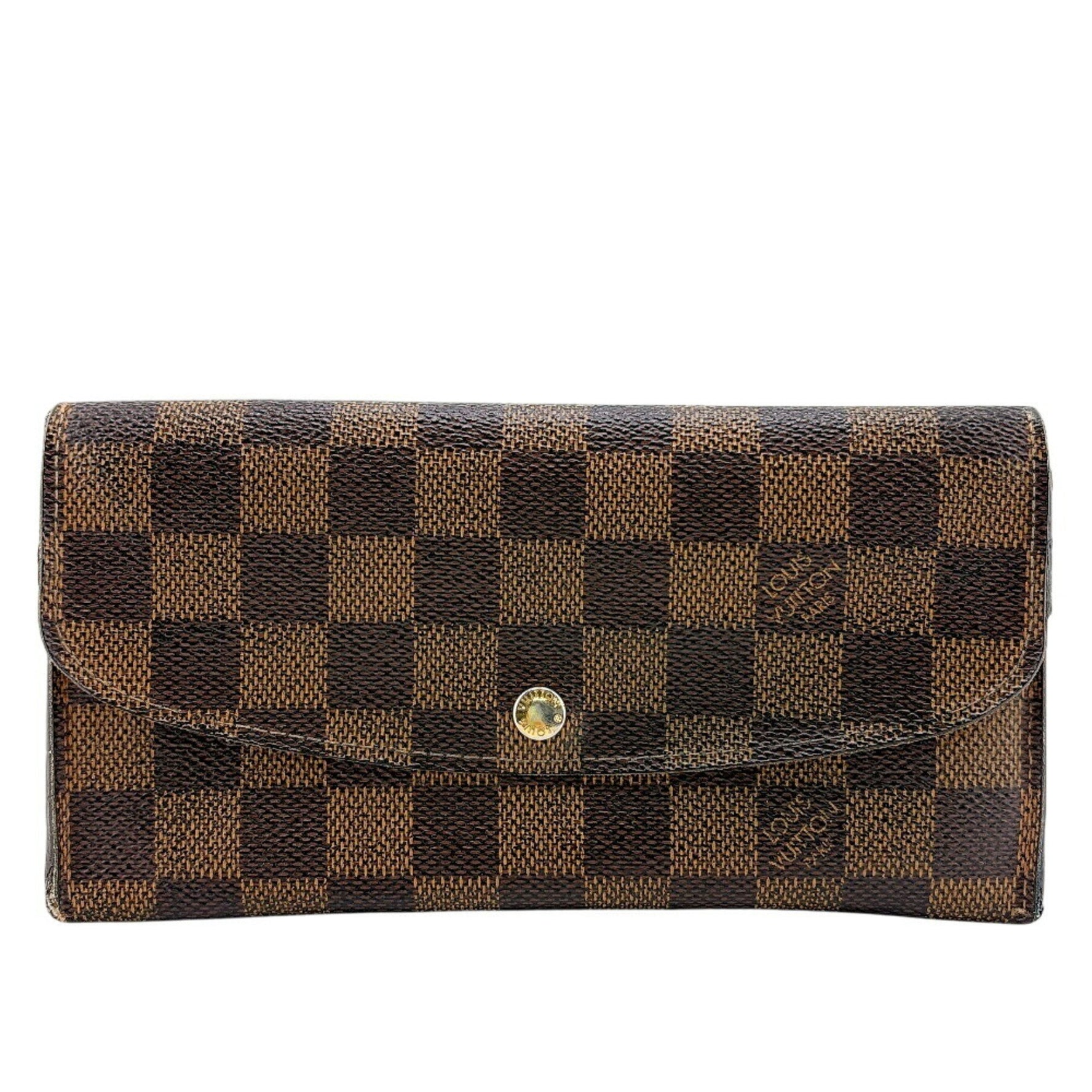 Louis Vuitton Wallet Portefeuille Emily Damier Long