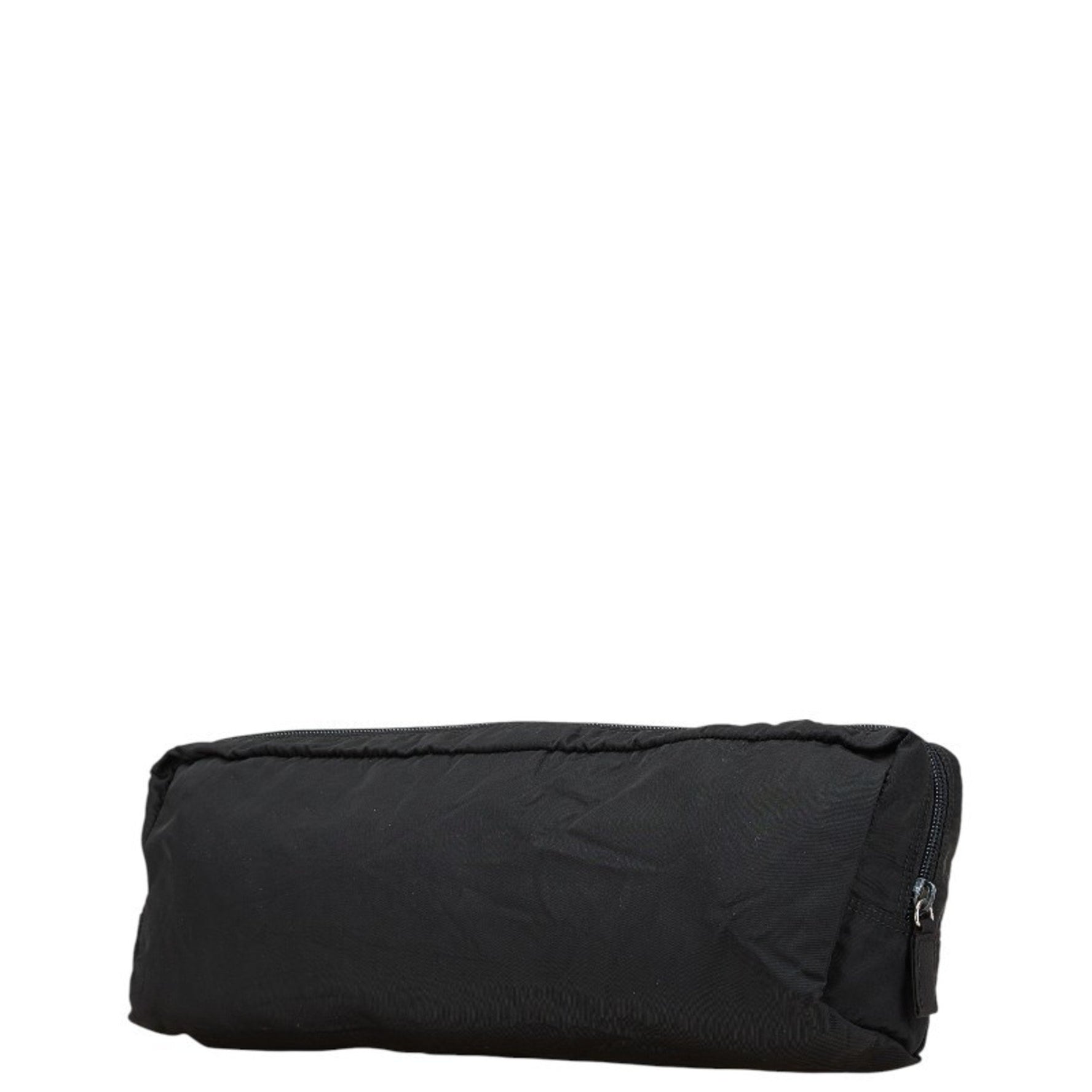Prada Triangle Logo Plate Pouch Nylon
