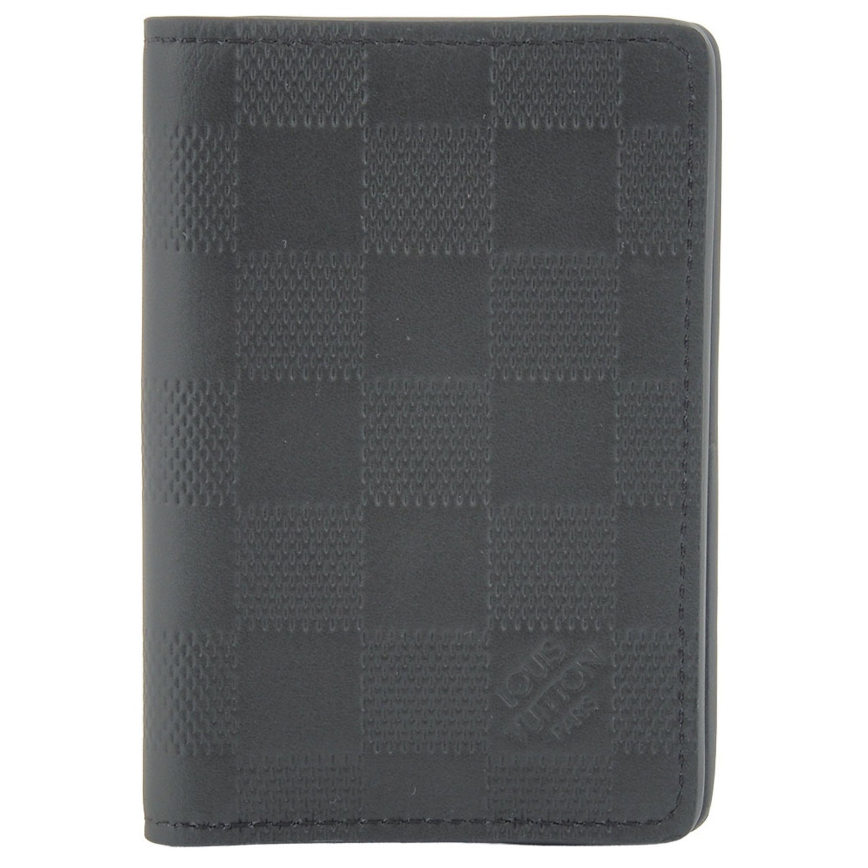 Louis Vuitton Organizer de Poche Card Case Leather Damier