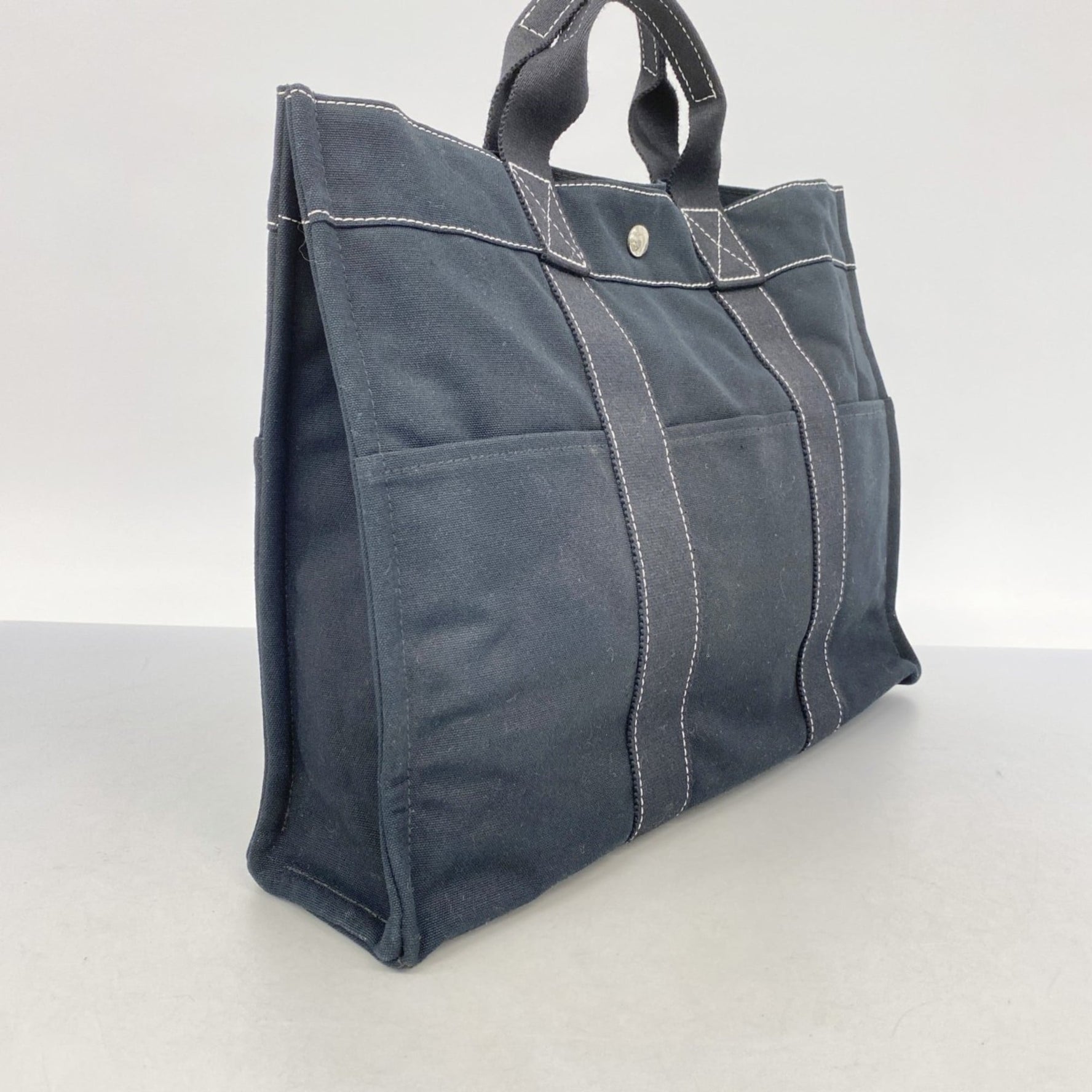 Hermes Hermès Deauville MM Tote Bag, Canvas