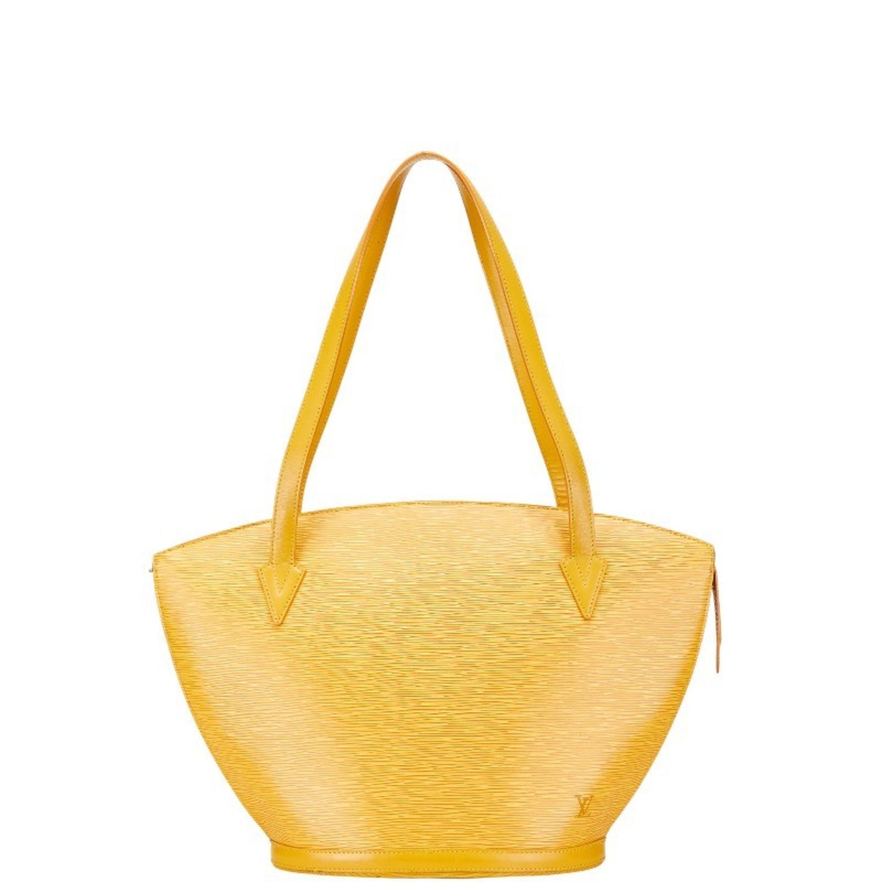 Louis Vuitton Epi Saint-Jacques Shopping Shoulder Bag/Tote Bag in Tassili Yellow Leather