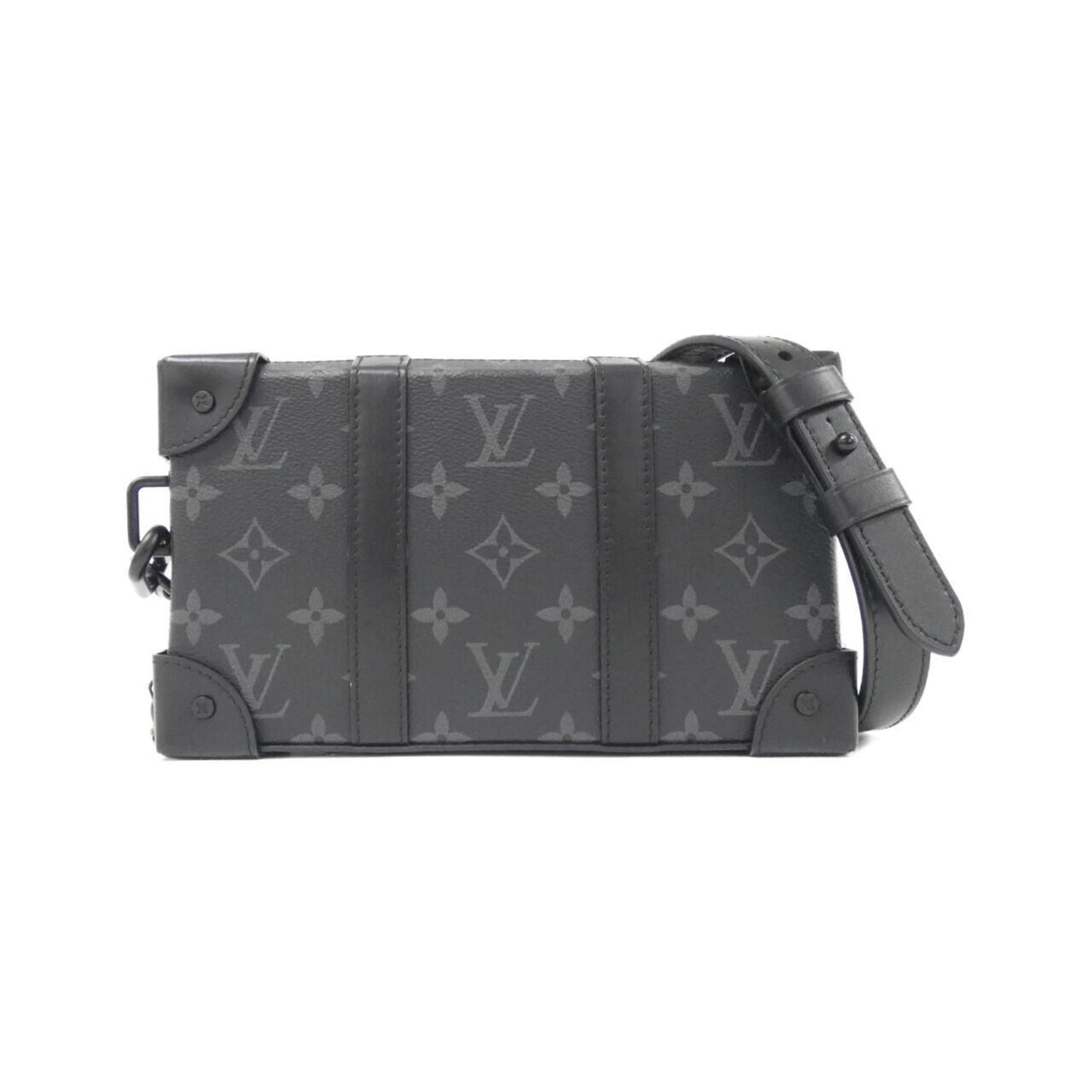 Louis Vuitton Monogram Eclipse Soft Trunk Wallet Shoulder Bag