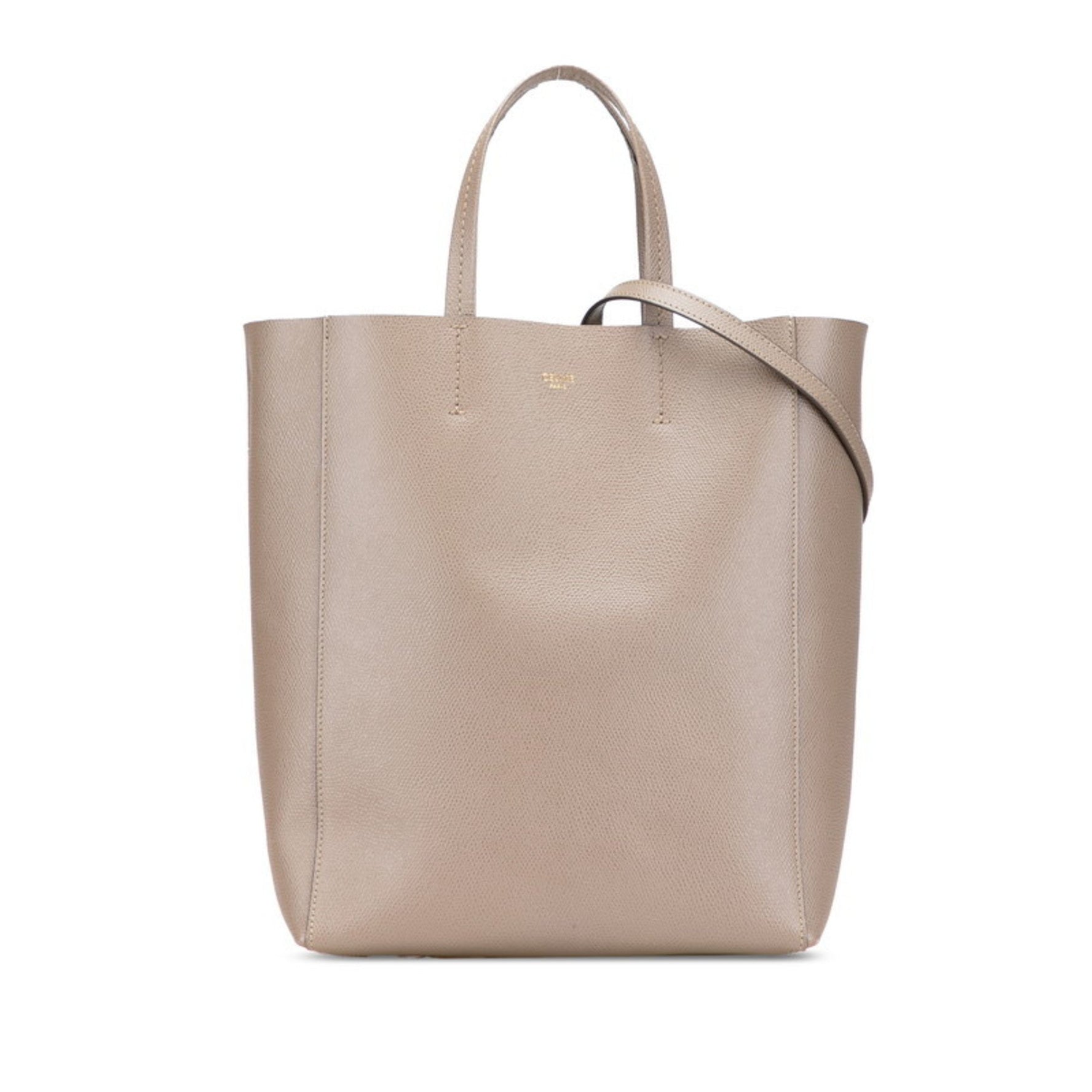 Celine Vertical Cabas Small Tote/Shoulder Bag, Leather