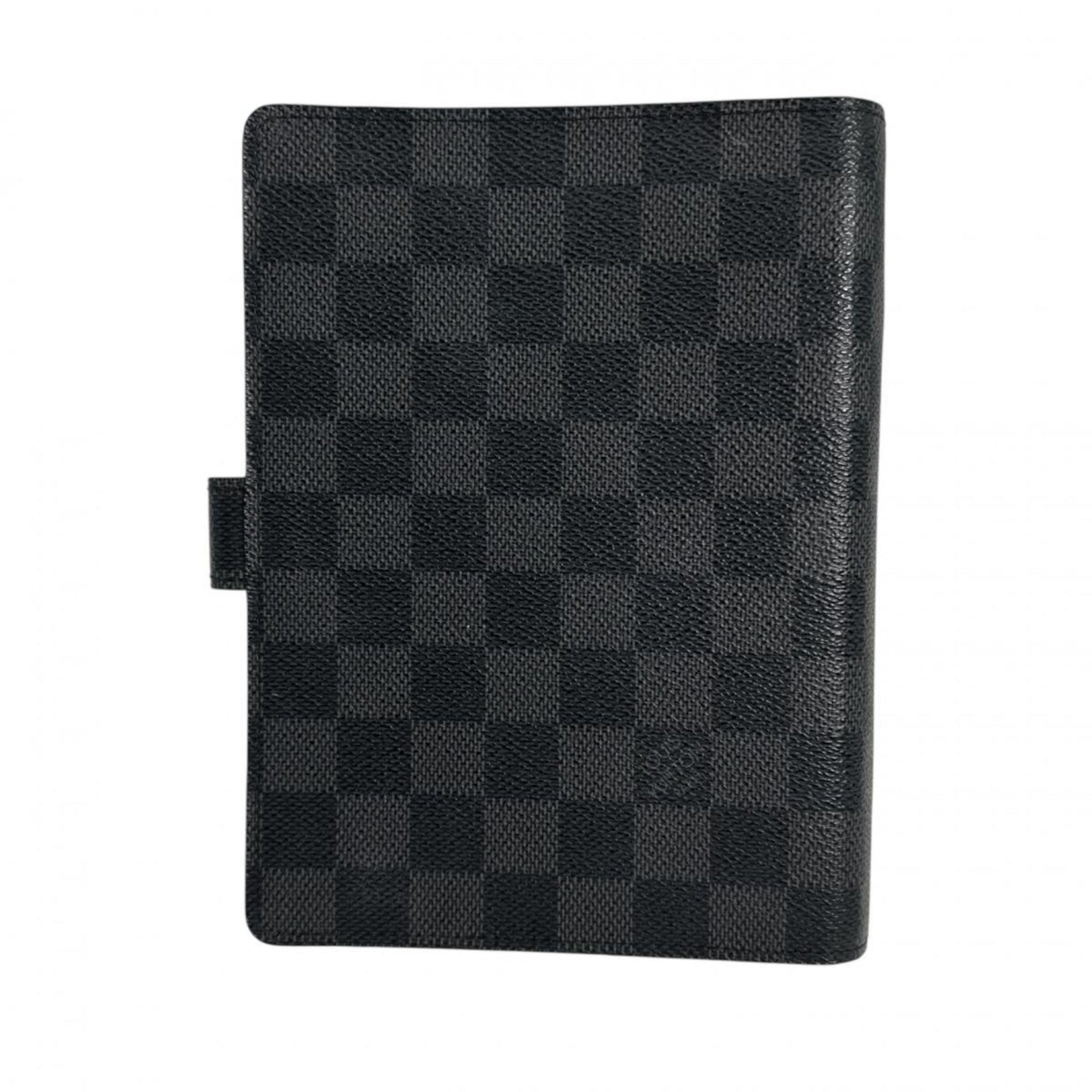 Louis Vuitton Planner Cover System Damier Graphite Agenda MM Canvas Black x Gray