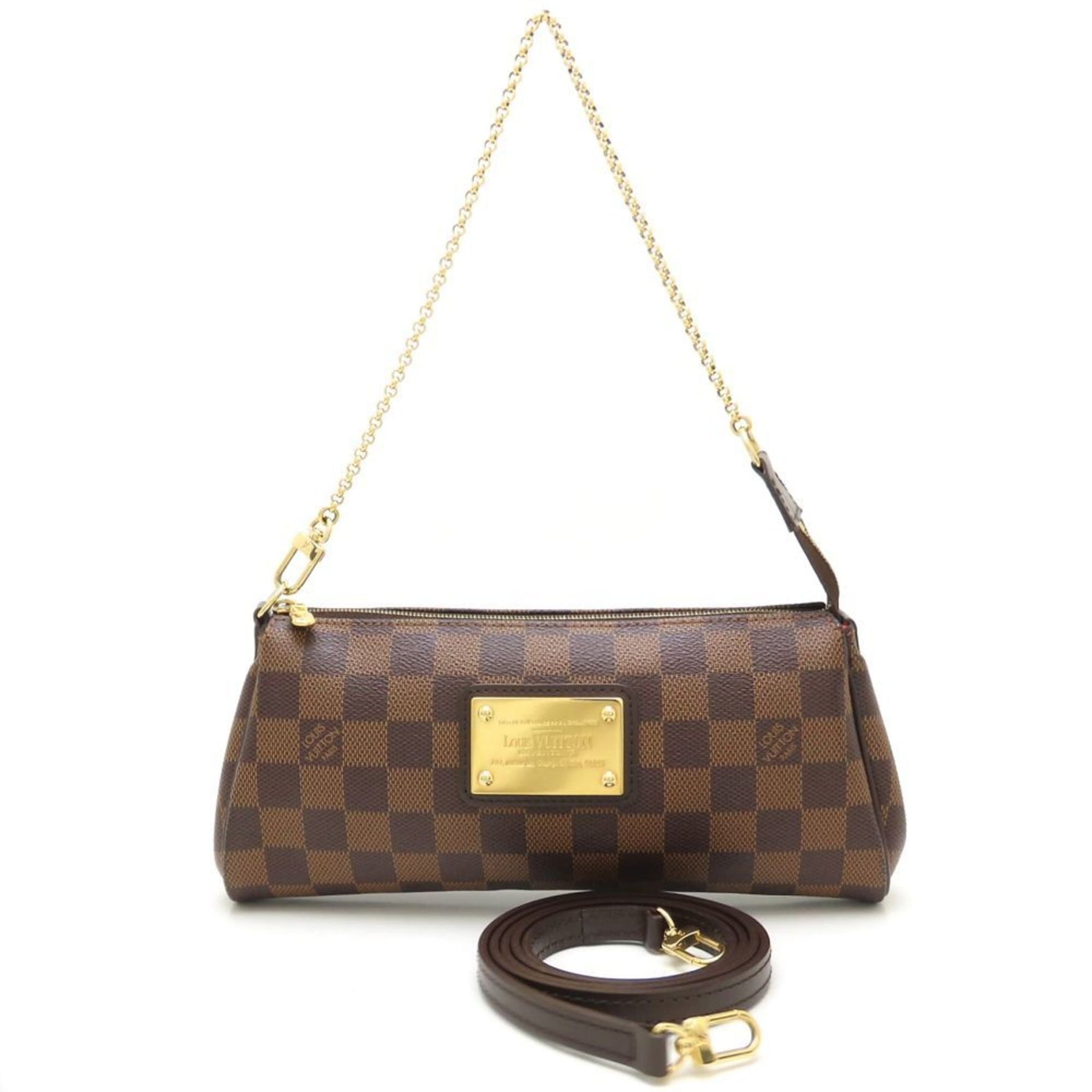 LOUIS VUITTON Louis Vuitton Damier Eva N55213 Handbag Ebene
