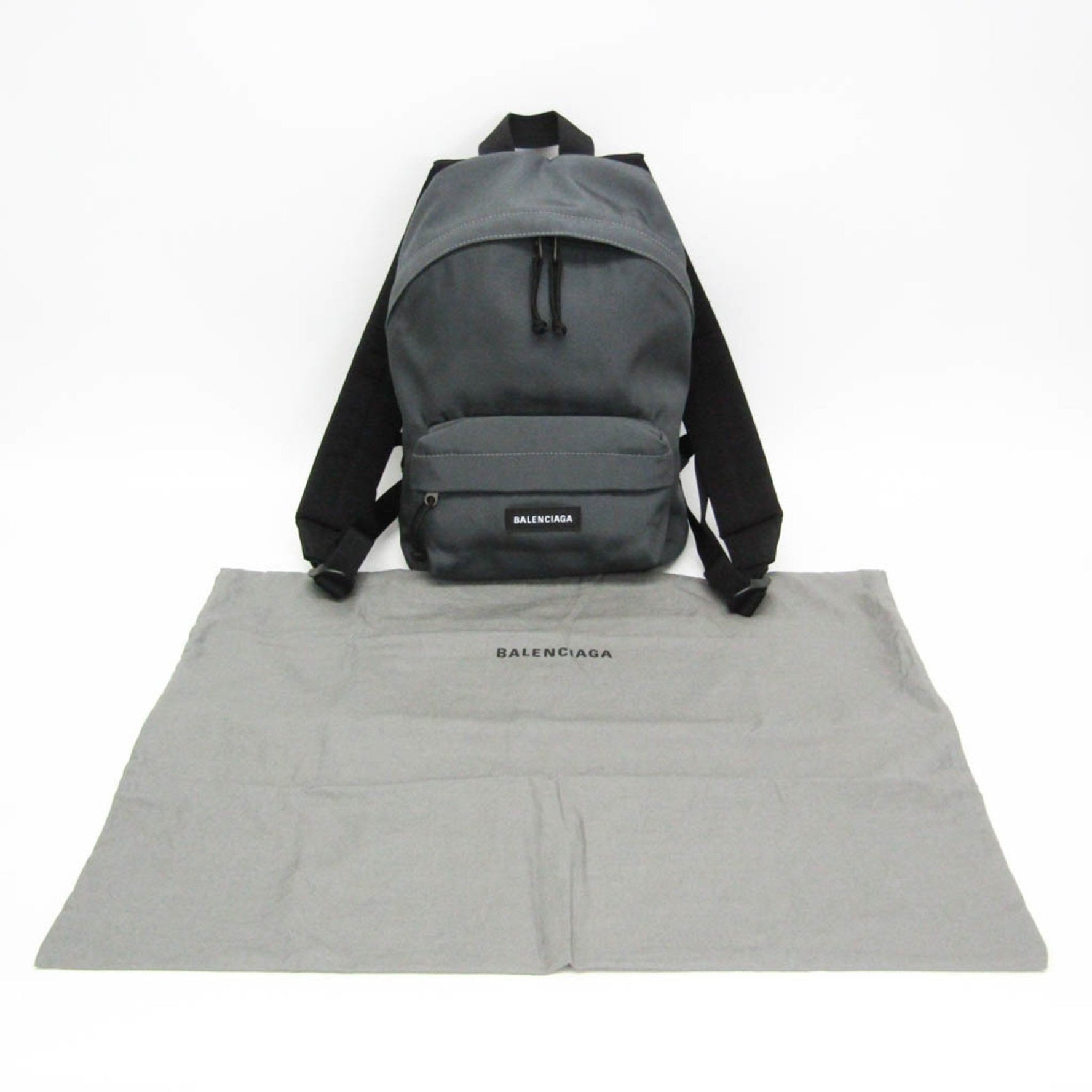 Balenciaga Explorer Backpack S Men,Women Nylon Backpack Black,Gray