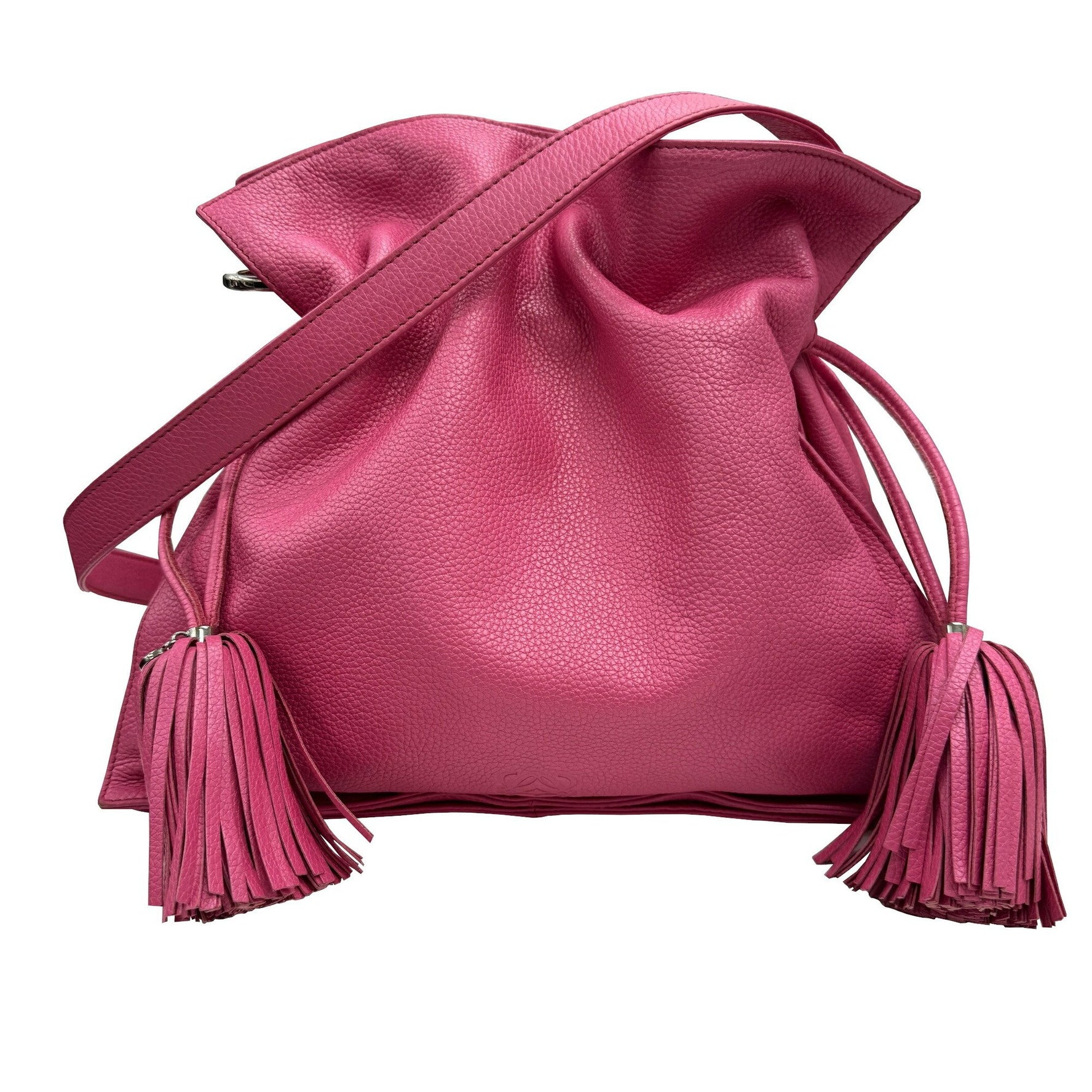LOEWE Flamenco 30 Shoulder Bag Anagram Leather