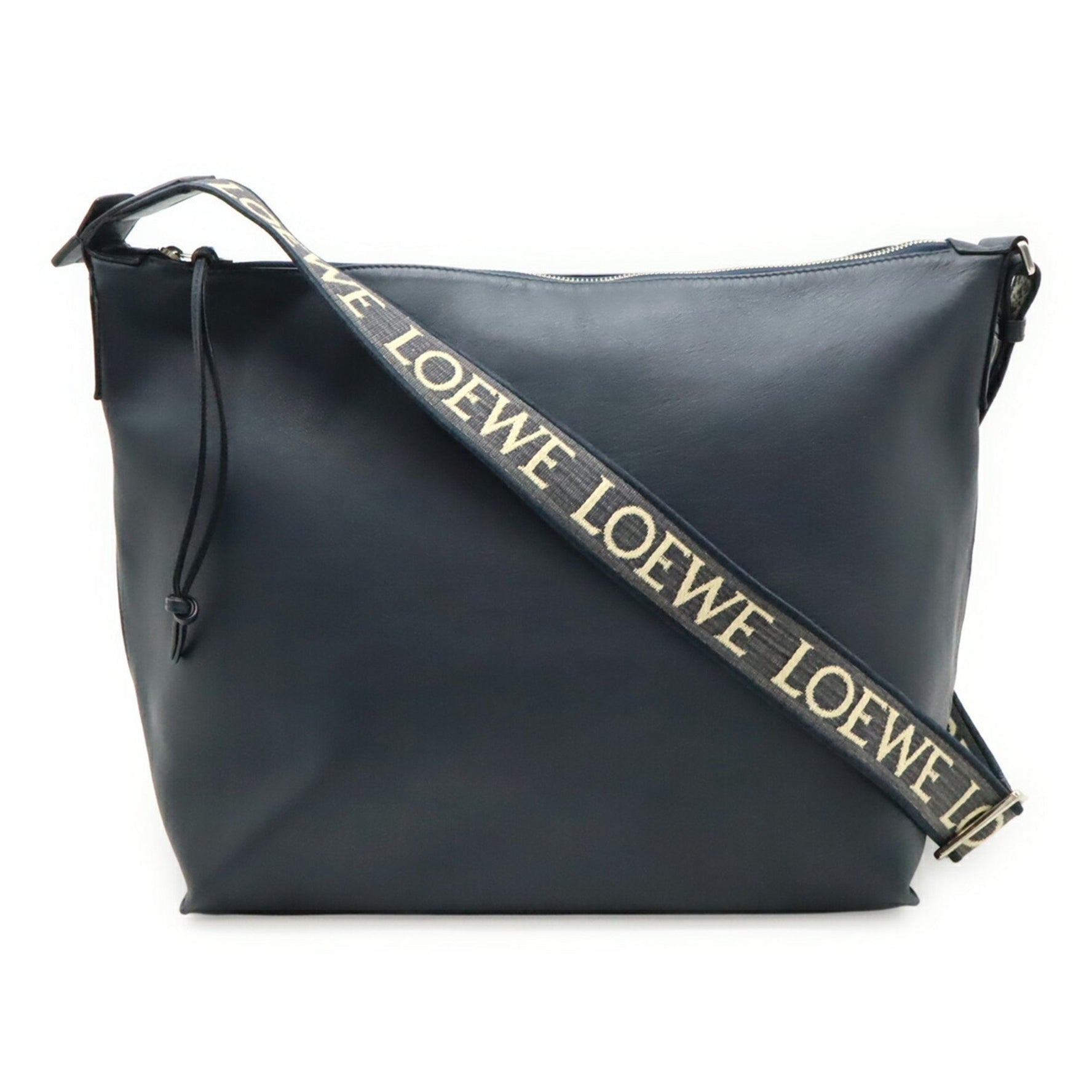 LOEWE CUBI Medium Anagram Crossbody Bag in Leather
