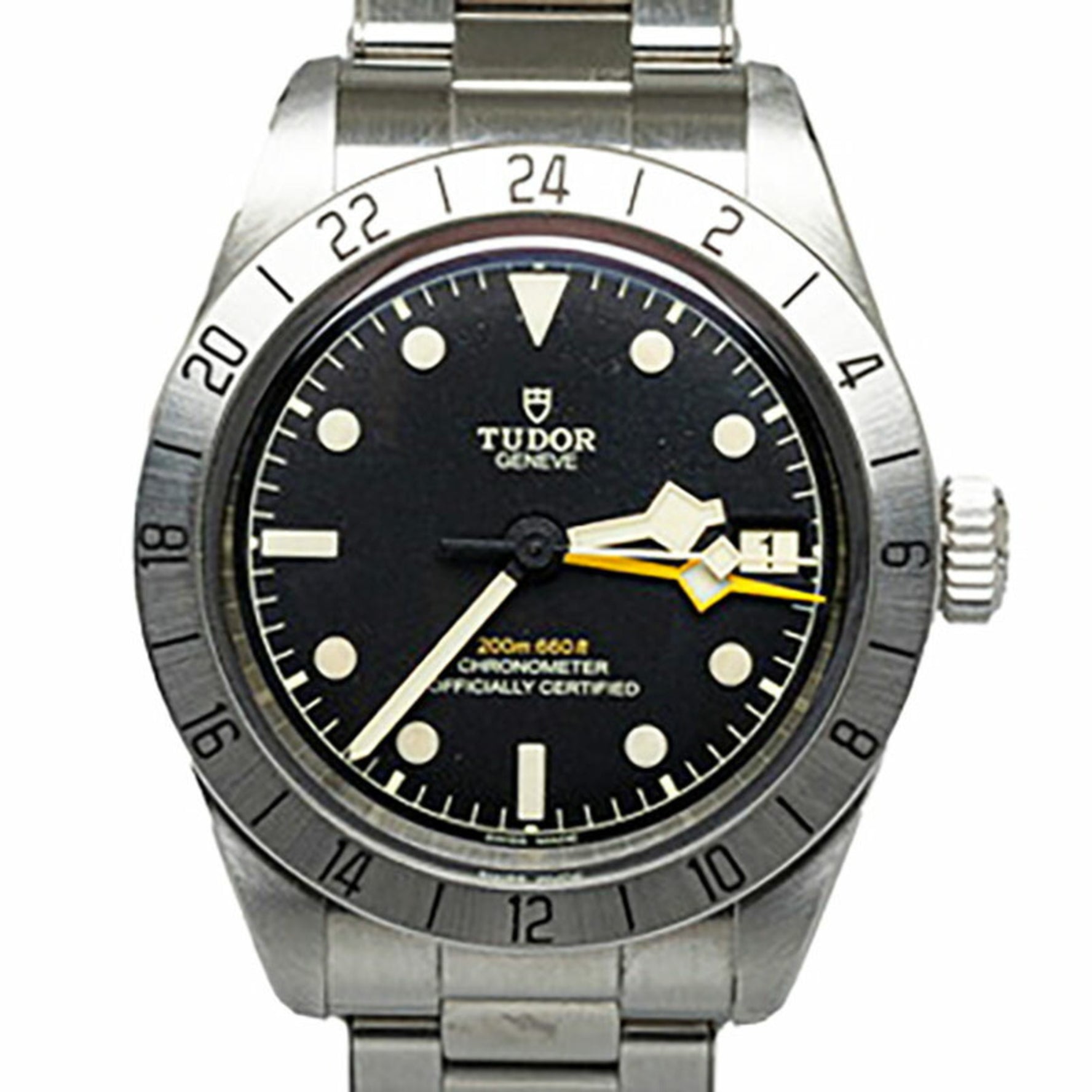 Tudor Bay Pro Watch Automatic Dial Stainless Steel