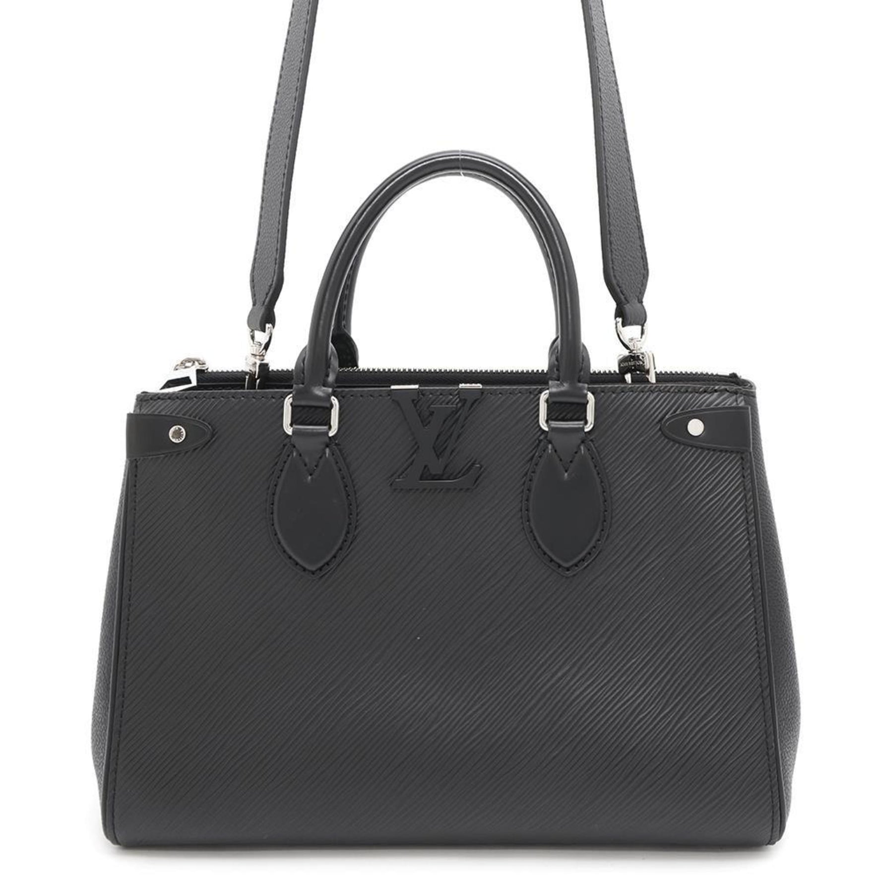 Louis Vuitton Tote Bag Epi Grenelle PM Black